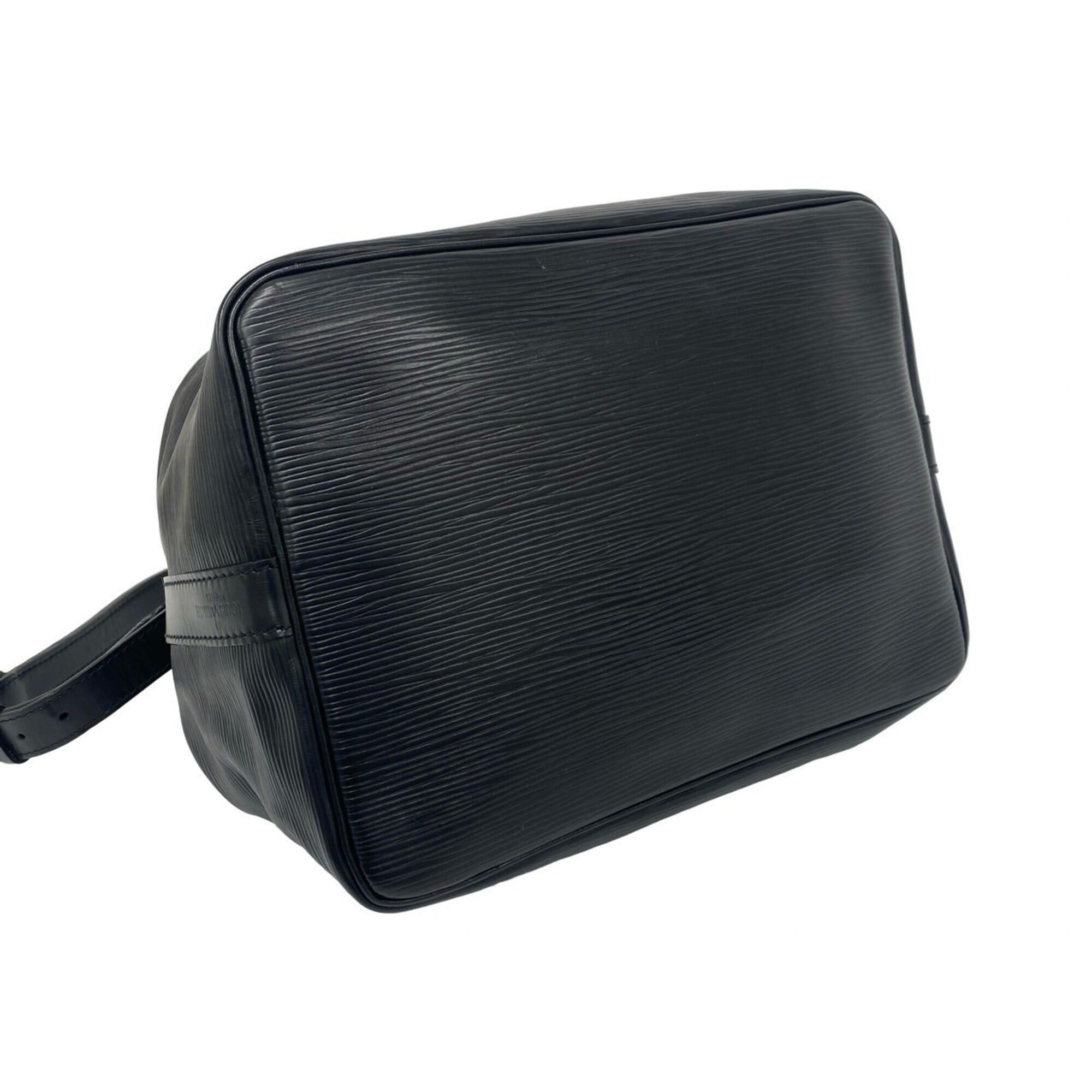 Louis Vuitton LOUIS VUITTON Vintage Petit Noé Epi Leather Semi-Shoulder Bag / One-Shoulder Bag, Noir (26221) Size ONE SIZE - 7 Thumbnail