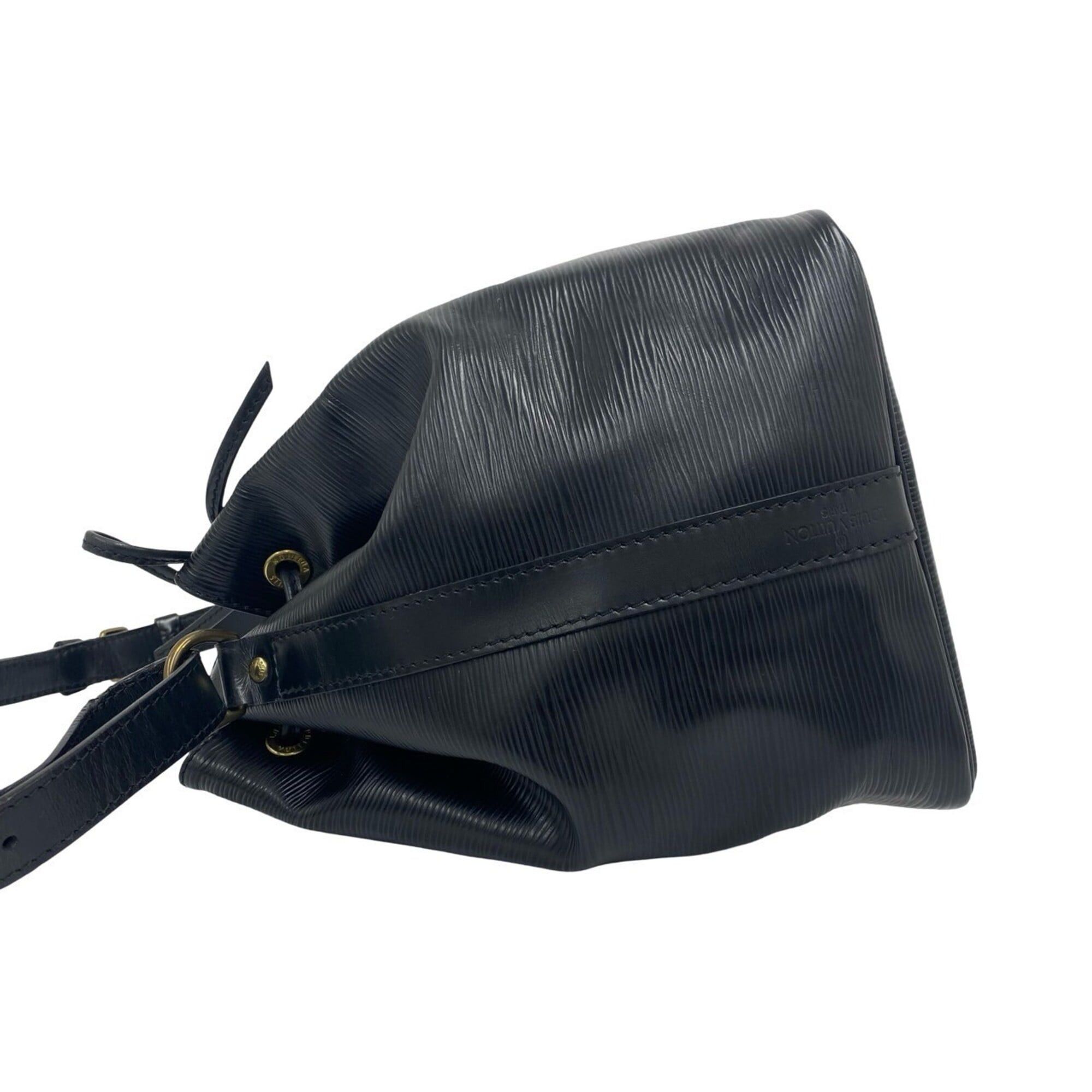 Louis Vuitton LOUIS VUITTON Vintage Petit Noé Epi Leather Semi-Shoulder Bag / One-Shoulder Bag, Noir (26221) Size ONE SIZE - 5 Thumbnail