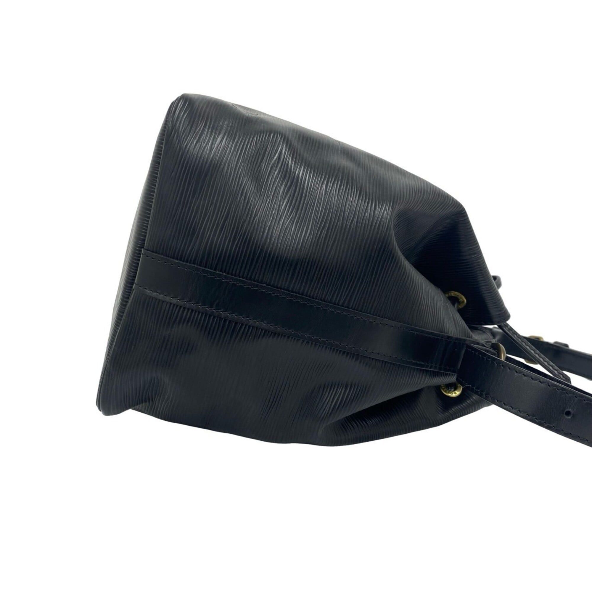 Louis Vuitton LOUIS VUITTON Vintage Petit Noé Epi Leather Semi-Shoulder Bag / One-Shoulder Bag, Noir (26221) Size ONE SIZE - 6 Thumbnail