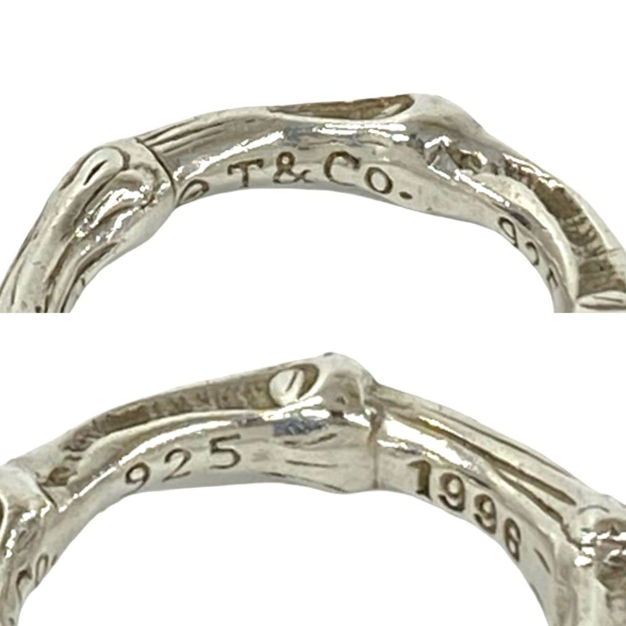 Tiffany & Co. TIFFANY&Co. Tiffany Vintage Bamboo 925 Ring, Women's Silver Accessory, 20902 Size ONE SIZE - 2 Thumbnail