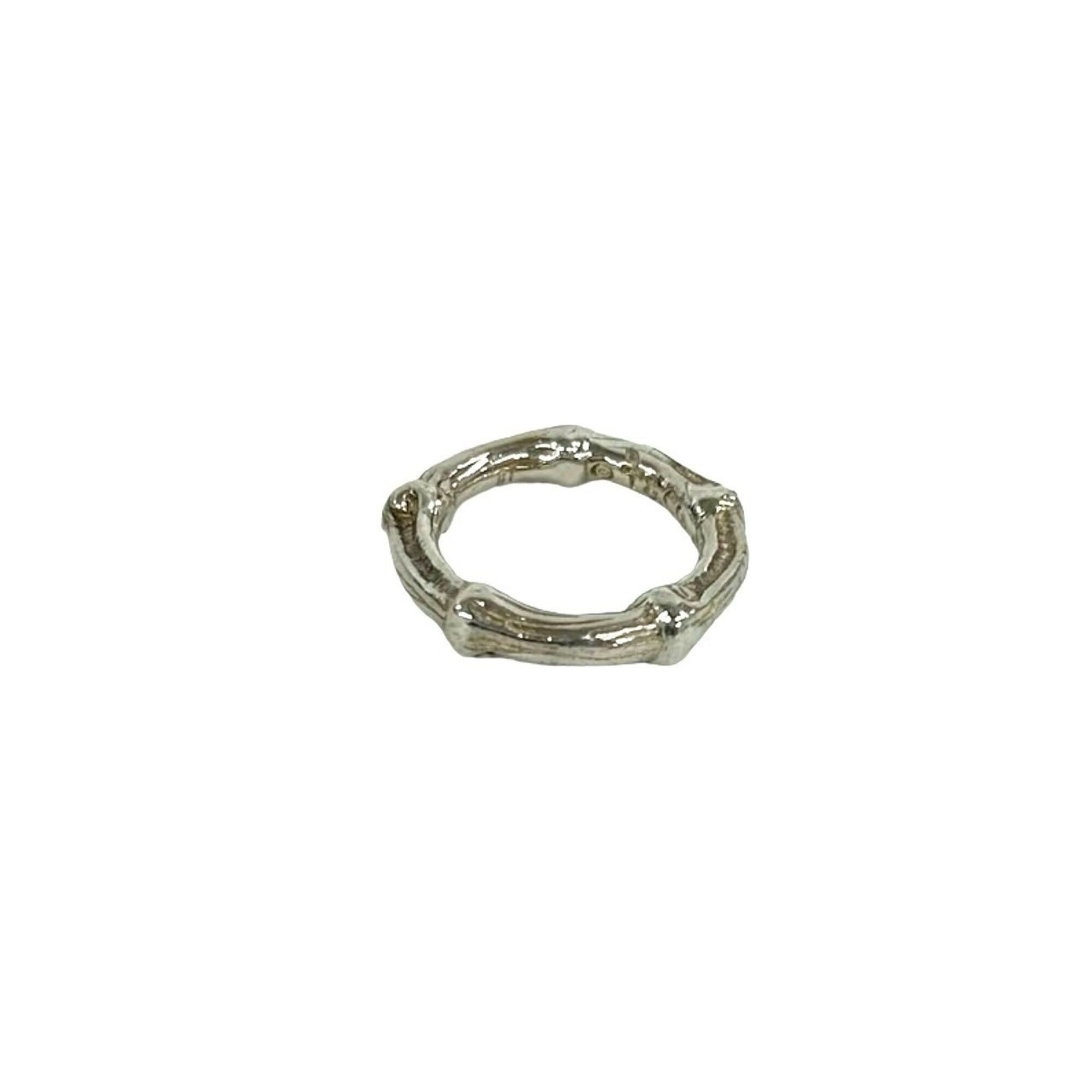 Tiffany & Co. TIFFANY&Co. Tiffany Bamboo Sterling Silver 925 Ring, Finger Accessory, Silver, 23908 Size ONE SIZE - 7 Thumbnail