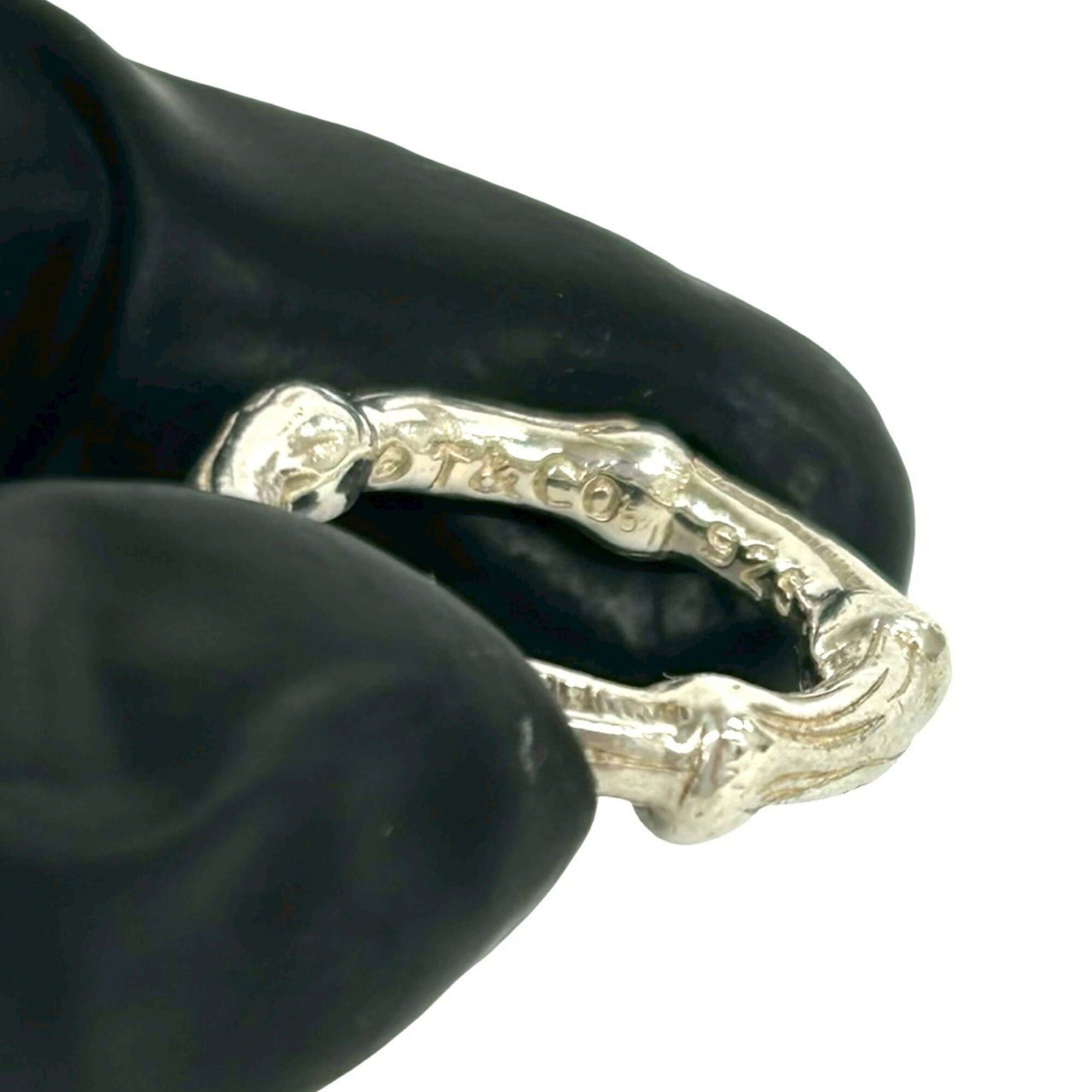 Tiffany & Co. TIFFANY&Co. Tiffany Bamboo Sterling Silver 925 Ring, Finger Accessory, Silver, 23908 Size ONE SIZE - 3 Thumbnail