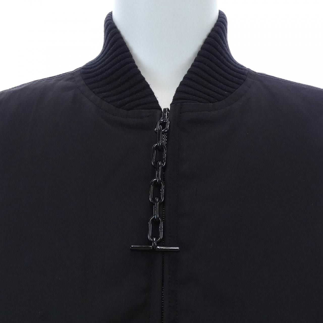 Louis Vuitton Louis Vuitton Louis Vuitton Reversible Bomber Jacket Blouson Plastic / Synthetic Outerwear HLB05WINE DUTY FREE for USA Size ONE SIZE - 5 Thumbnail