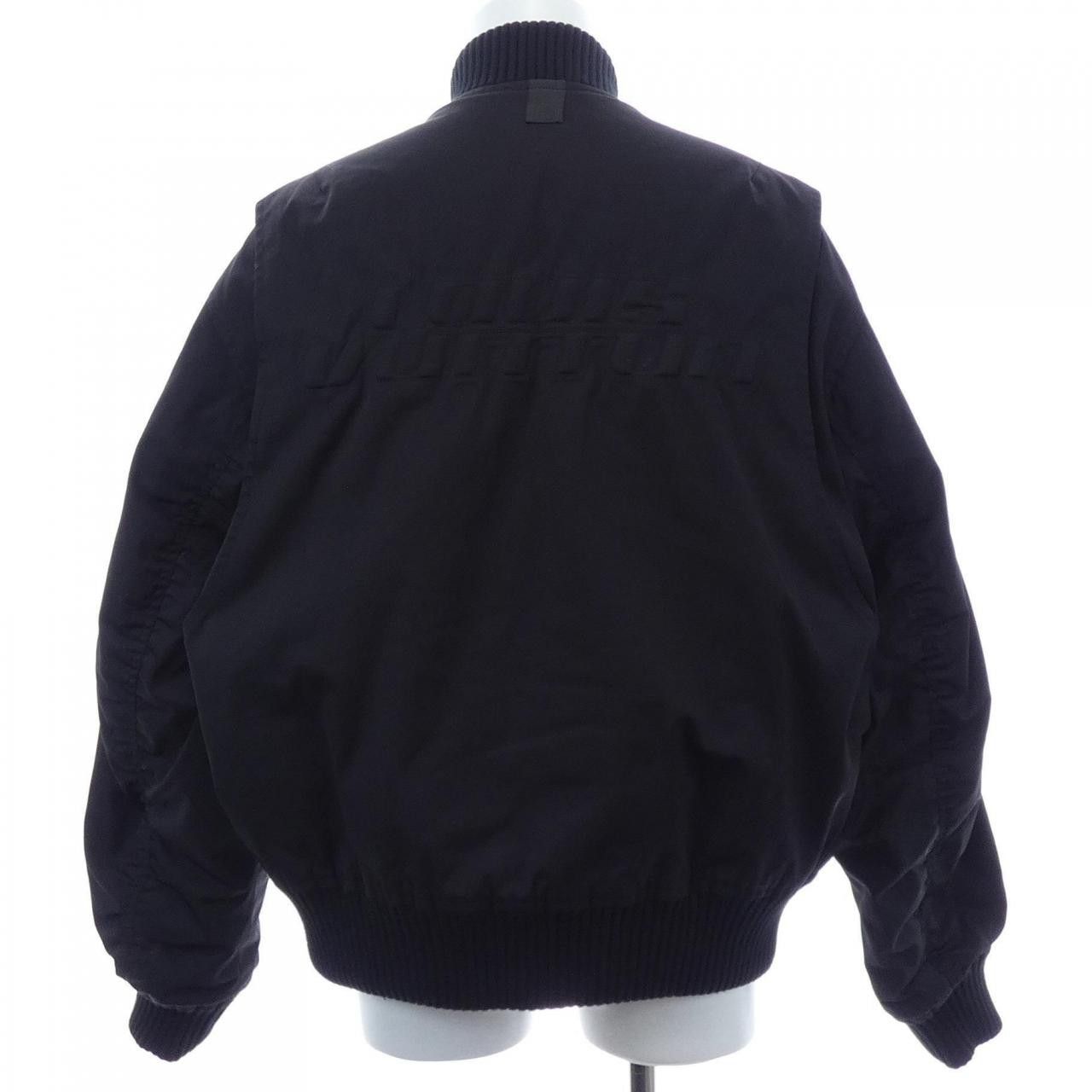 Louis Vuitton Louis Vuitton Louis Vuitton Reversible Bomber Jacket Blouson Plastic / Synthetic Outerwear HLB05WINE DUTY FREE for USA Size ONE SIZE - 2 Thumbnail