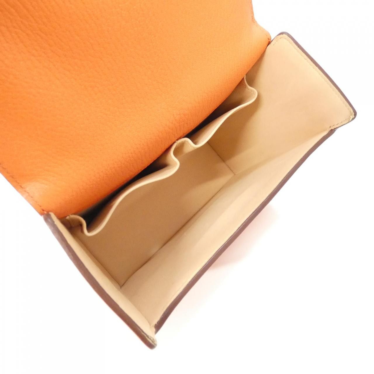 Hermes Hermes Hermes Cinetique Chevre shoulder bag Leather Shoulder Bag A DUTY FREE for USA Size ONE SIZE - 9 Thumbnail