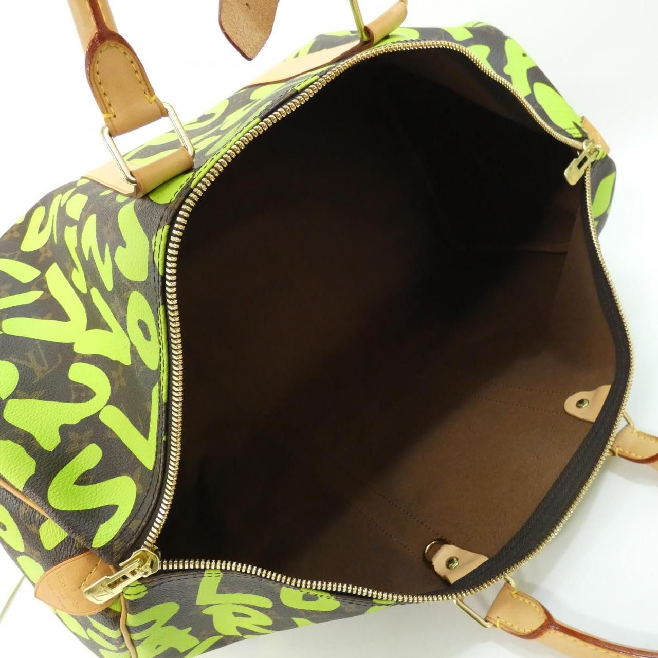 Louis Vuitton Louis Vuitton Louis Vuitton Monogram Graffiti Boston Bag Textile Travel Bag M93700 DUTY FREE for USA Size ONE SIZE - 10 Thumbnail