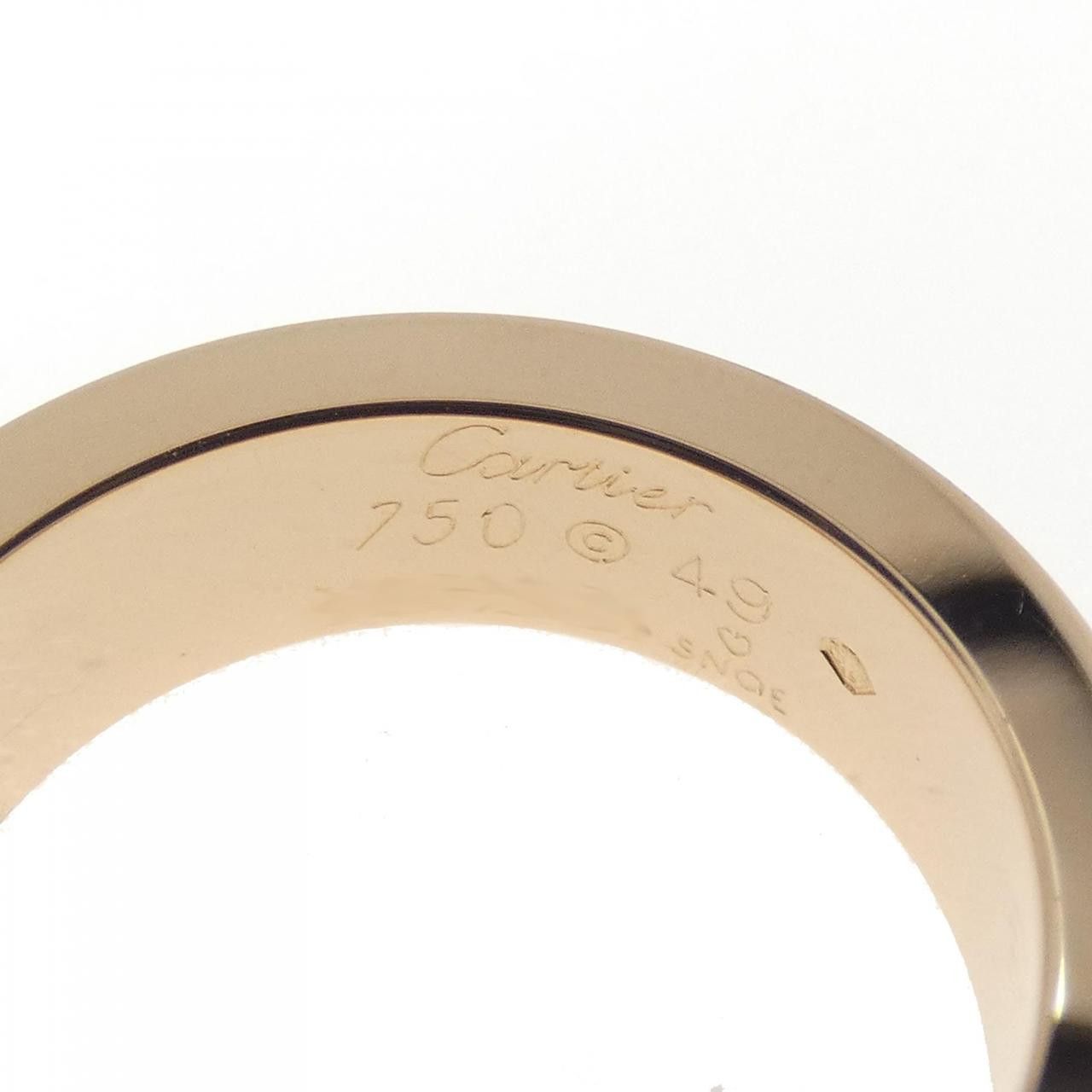 Cartier Cartier Cartier Love 1P 750 Pink Gold Sapphire Ring Size 49 Precious Metal Ring DUTY FREE for USA Size ONE SIZE - 4 Thumbnail