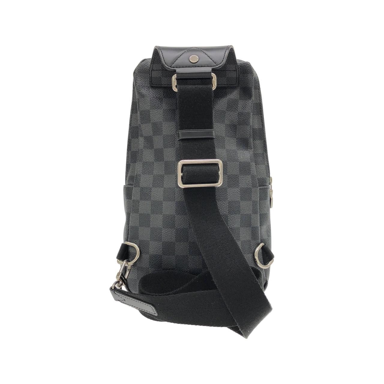 Louis Vuitton Louis Vuitton Louis Vuitton Avenue Sling Bag Damier Graphite Shoulder Bag Textile Shoulder Bag N41719 DUTY FREE for USA Size ONE SIZE - 2 Thumbnail