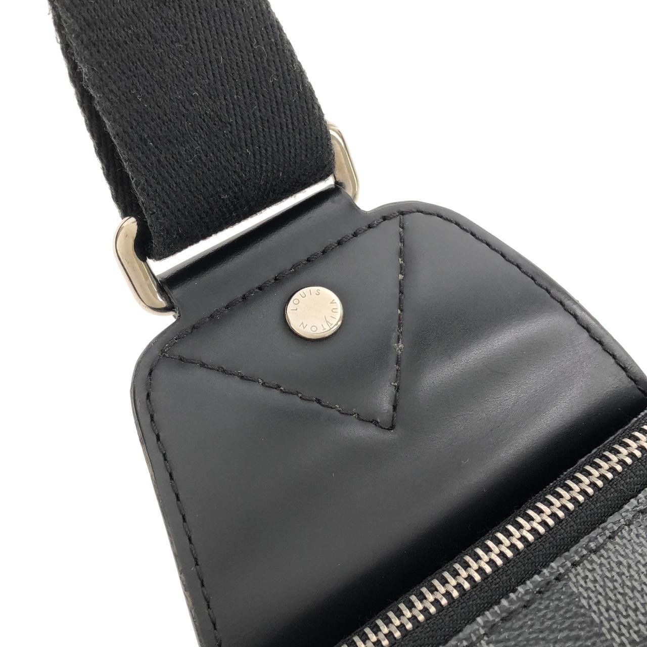 Louis Vuitton Louis Vuitton Louis Vuitton Avenue Sling Bag Damier Graphite Shoulder Bag Textile Shoulder Bag N41719 DUTY FREE for USA Size ONE SIZE - 5 Thumbnail
