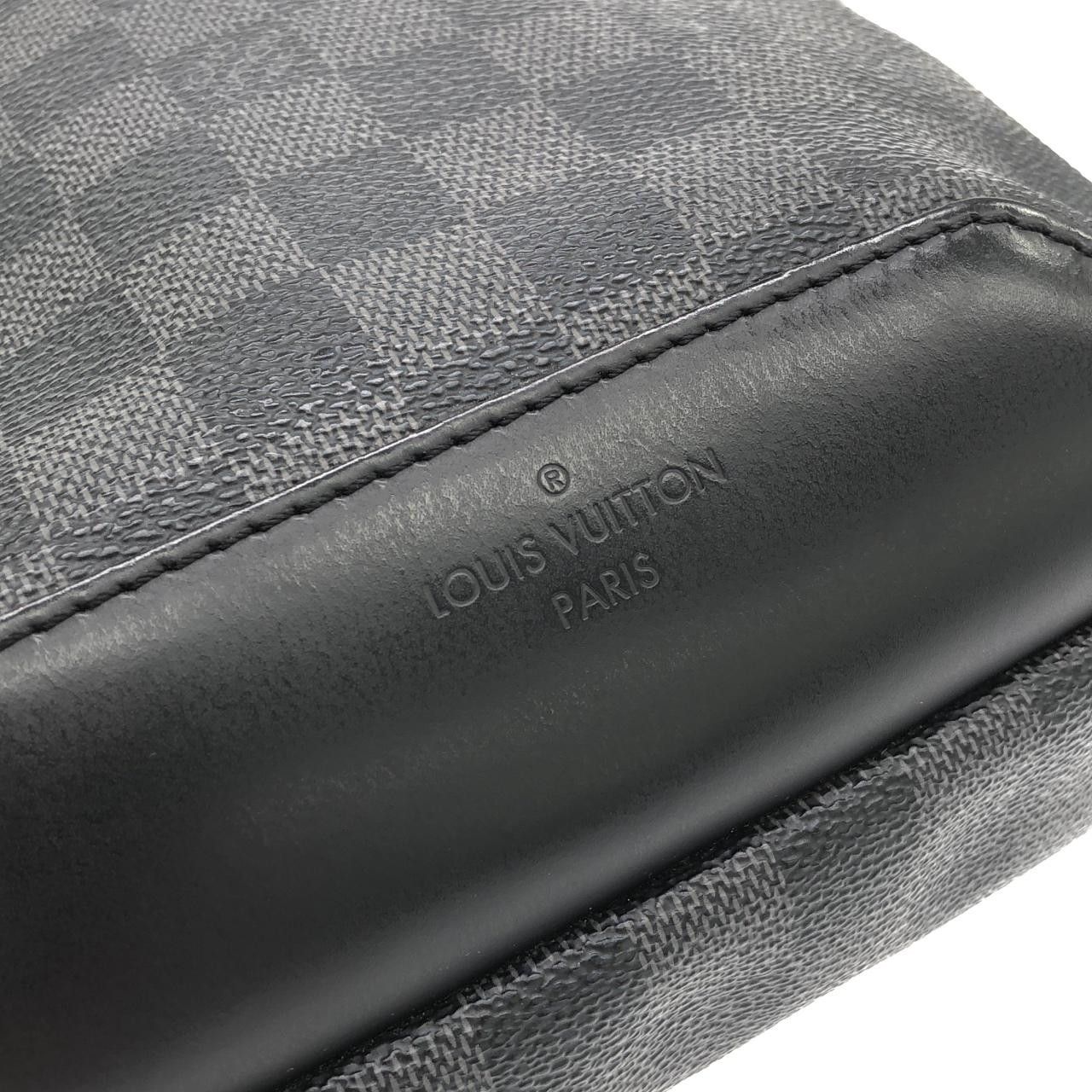 Louis Vuitton Louis Vuitton Louis Vuitton Avenue Sling Bag Damier Graphite Shoulder Bag Textile Shoulder Bag N41719 DUTY FREE for USA Size ONE SIZE - 4 Thumbnail