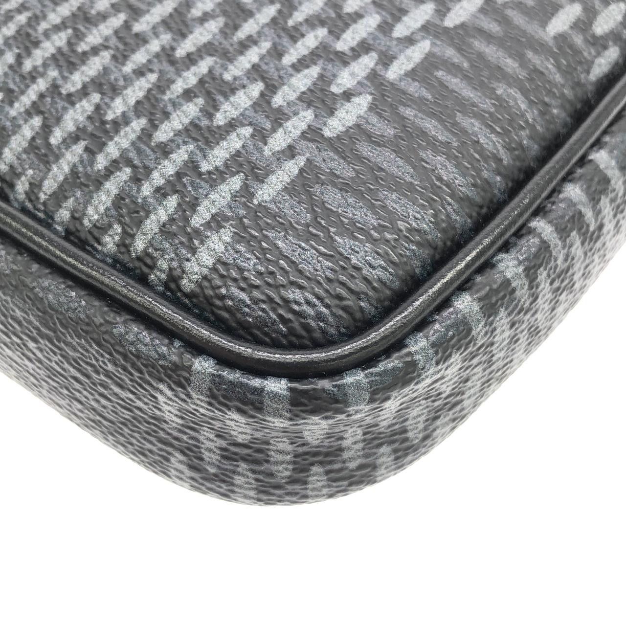 Louis Vuitton Louis Vuitton Louis Vuitton Damier Graphite 3D Modulaire Pouch Shoulder Bag Textile Shoulder Bag N60447 DUTY FREE for USA Size ONE SIZE - 3 Thumbnail