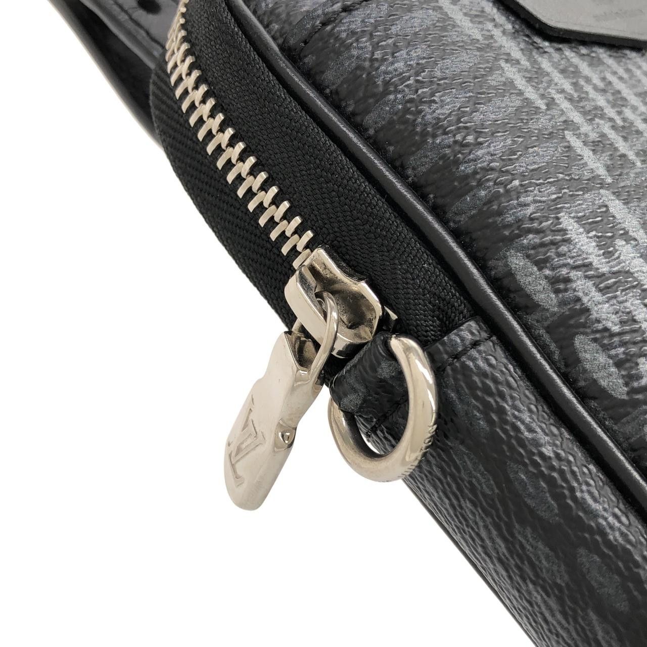 Louis Vuitton Louis Vuitton Louis Vuitton Damier Graphite 3D Modulaire Pouch Shoulder Bag Textile Shoulder Bag N60447 DUTY FREE for USA Size ONE SIZE - 5 Thumbnail