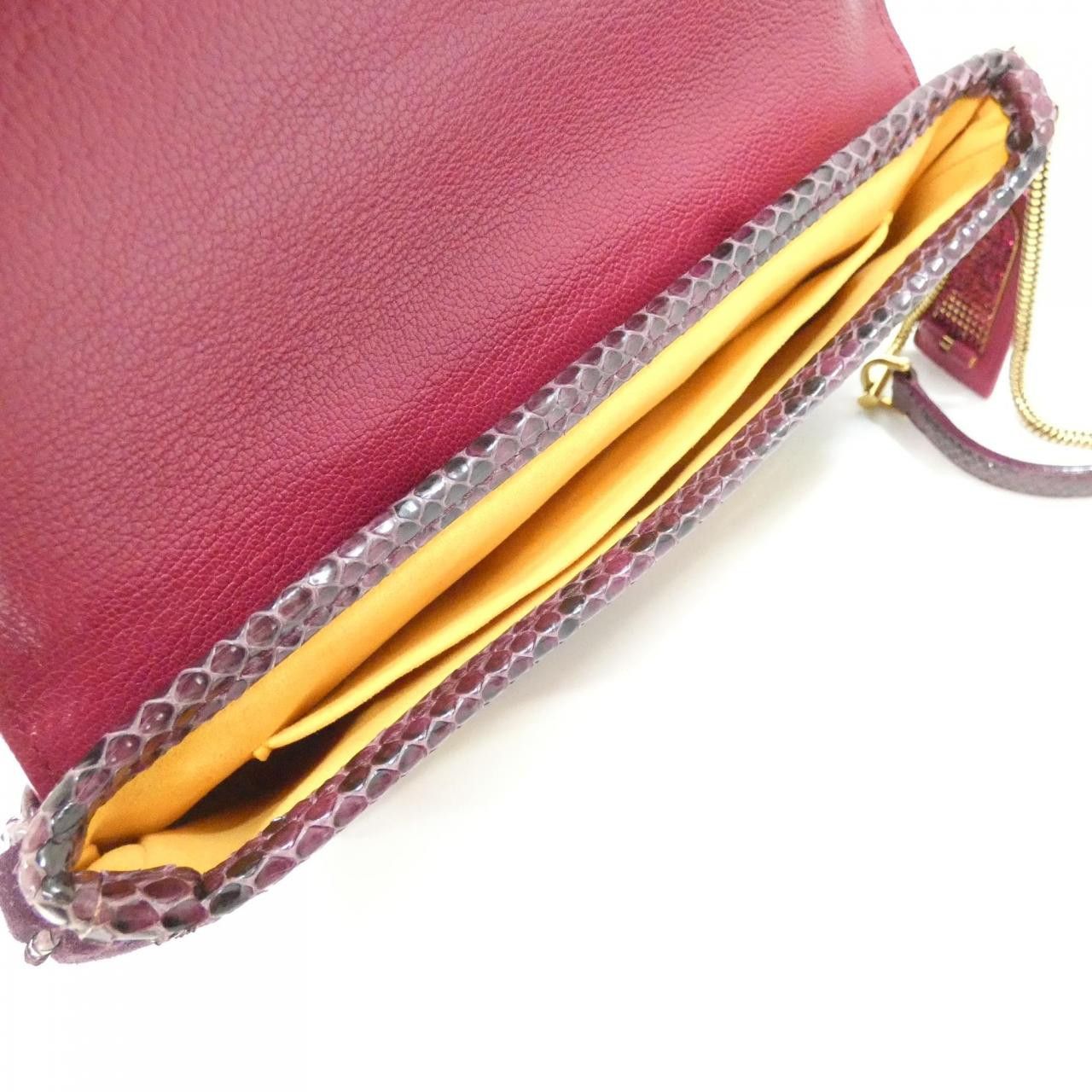 Louis Vuitton Louis Vuitton Louis Vuitton Monogram Sauvage Tiger Clutch Bag Textile Clutch Bag N91111 DUTY FREE for USA Size ONE SIZE - 6 Thumbnail