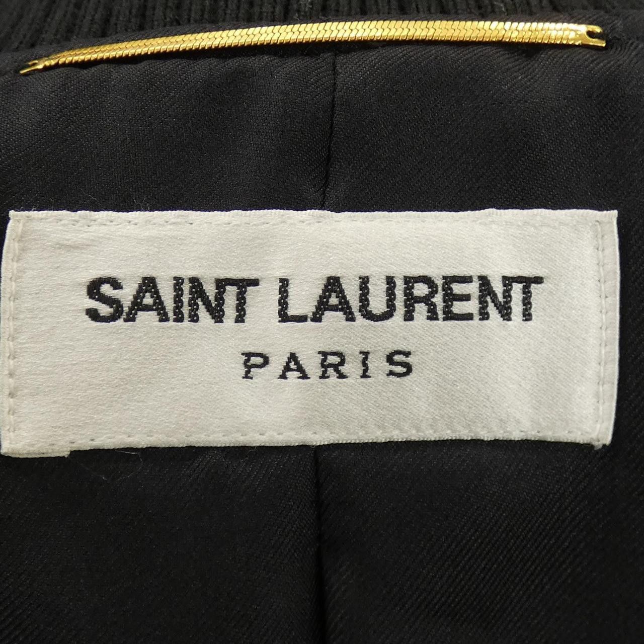 Yves Saint Laurent Yves Saint Laurent Saint Laurent Silk Jacket Textile Outerwear 670845 Y2D71 DUTY FREE for USA Size ONE SIZE - 4 Thumbnail