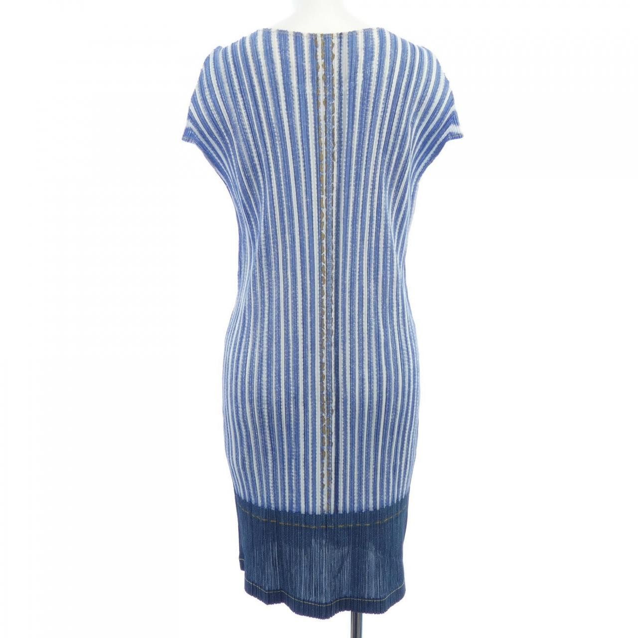 Other Other PLEATS PLEASE Pleated Dress Textile Dresses PP23-JT536 DUTY FREE for USA Size ONE SIZE - 2 Thumbnail