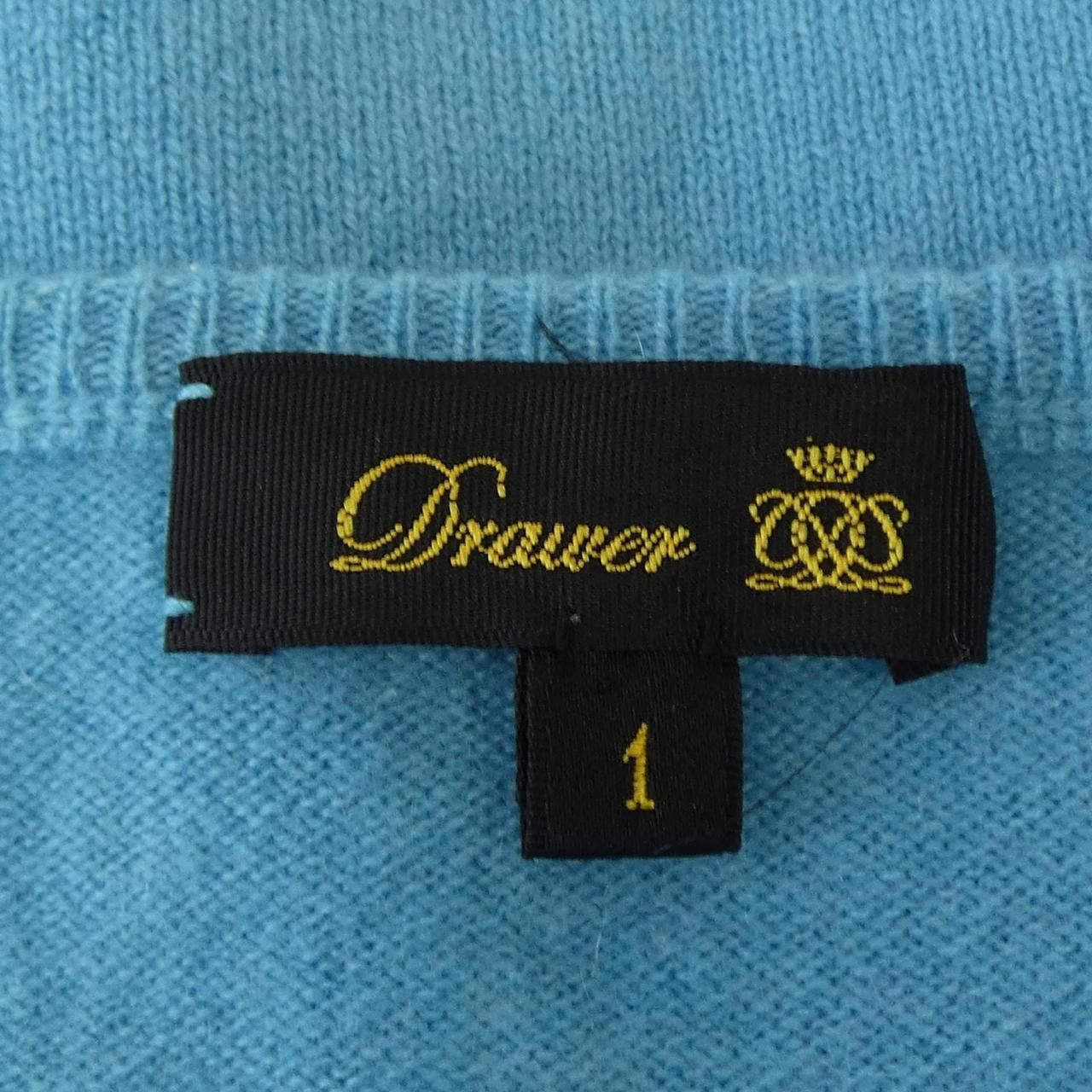 Other Other Drawer Cashmere Knit Top Textile Tops 6518-106-0294 DUTY FREE for USA Size ONE SIZE - 4 Thumbnail