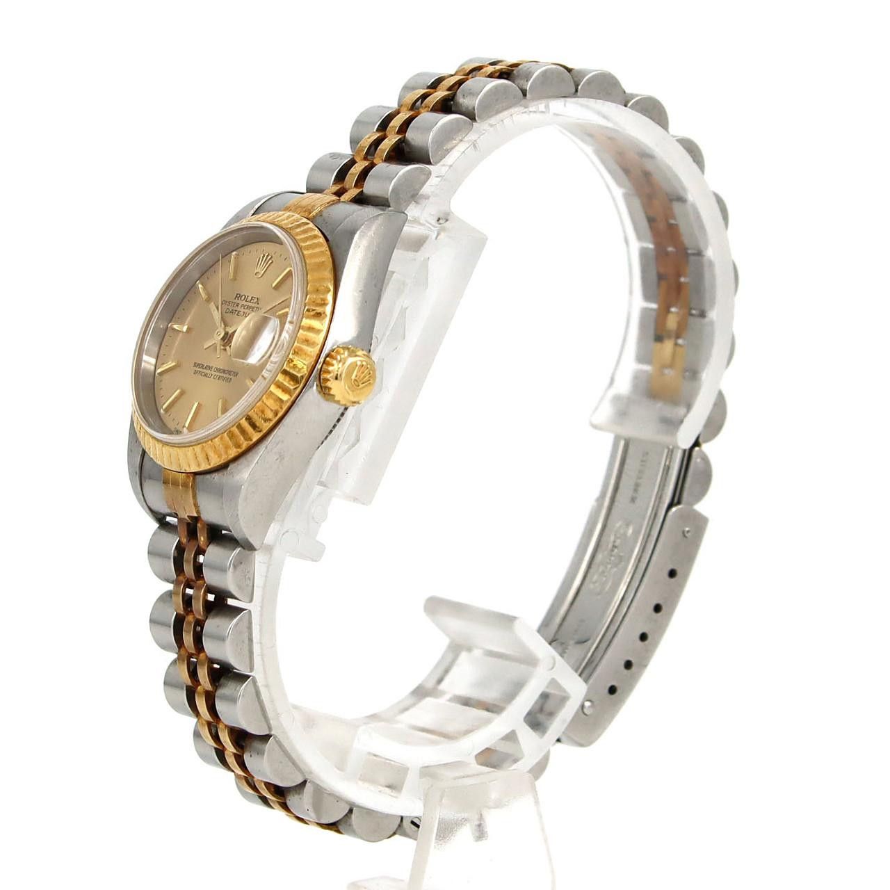 Rolex Rolex Rolex Datejust Stainless Steel Yellow Gold Automatic Metal Automatic 79173 DUTY FREE for USA Size ONE SIZE - 2 Thumbnail
