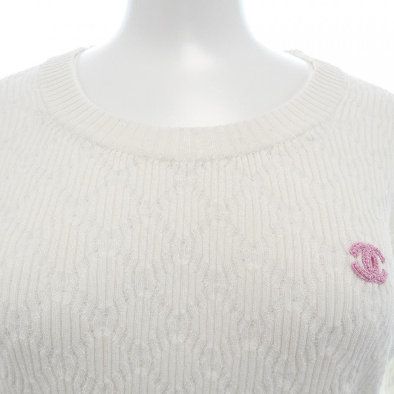Chanel Chanel Chanel Knit Top Textile Tops P63293K48813 DUTY FREE for USA Size ONE SIZE - 6 Thumbnail
