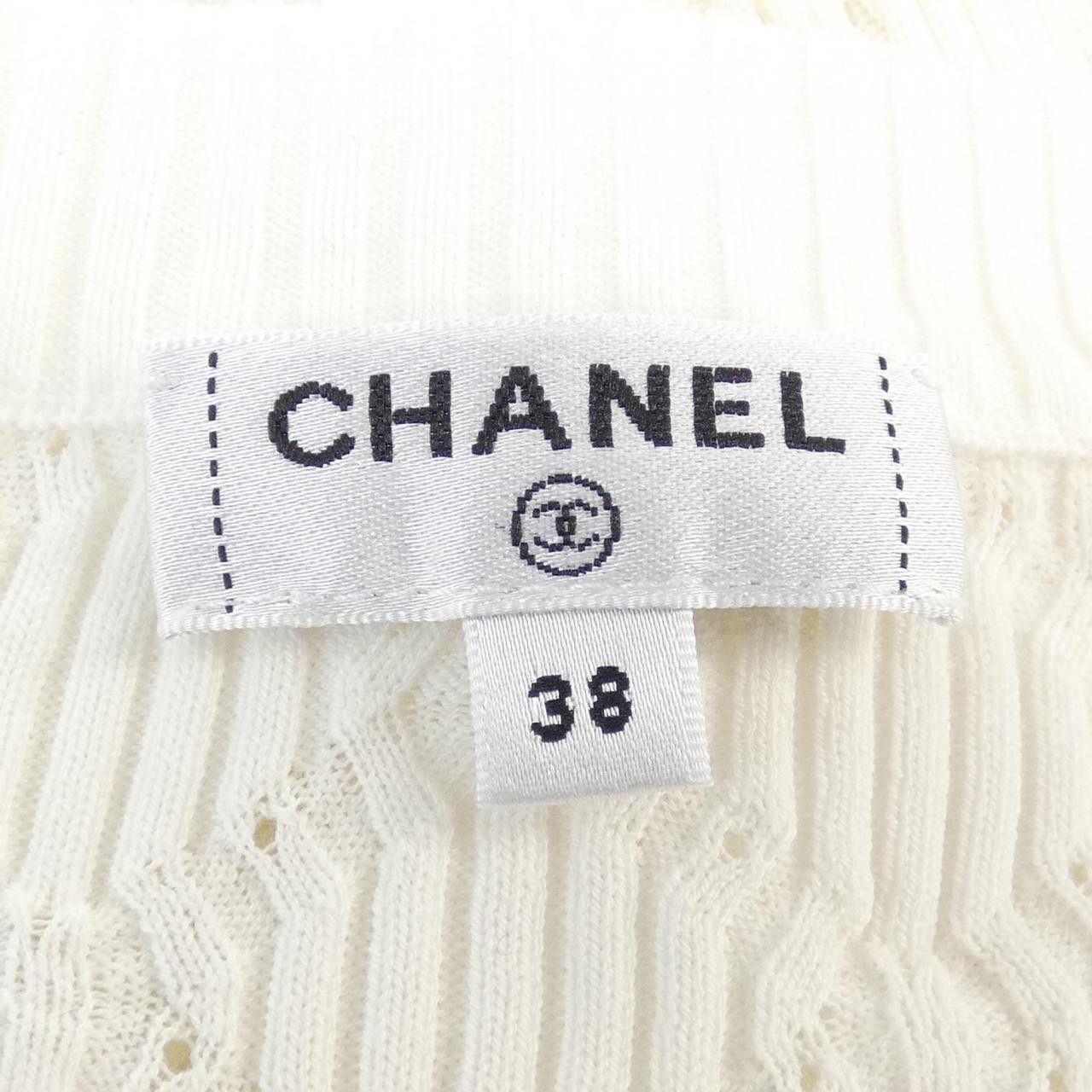 Chanel Chanel Chanel Knit Top Textile Tops P63293K48813 DUTY FREE for USA Size ONE SIZE - 5 Thumbnail
