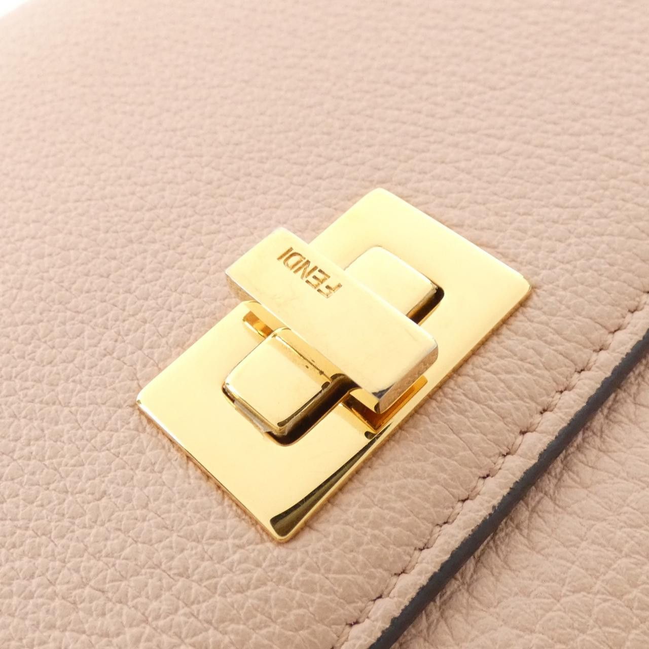 Fendi Fendi Fendi Peekaboo Calf Wallet Leather Short Wallet 8M0438A91B DUTY FREE for USA Size ONE SIZE - 3 Thumbnail