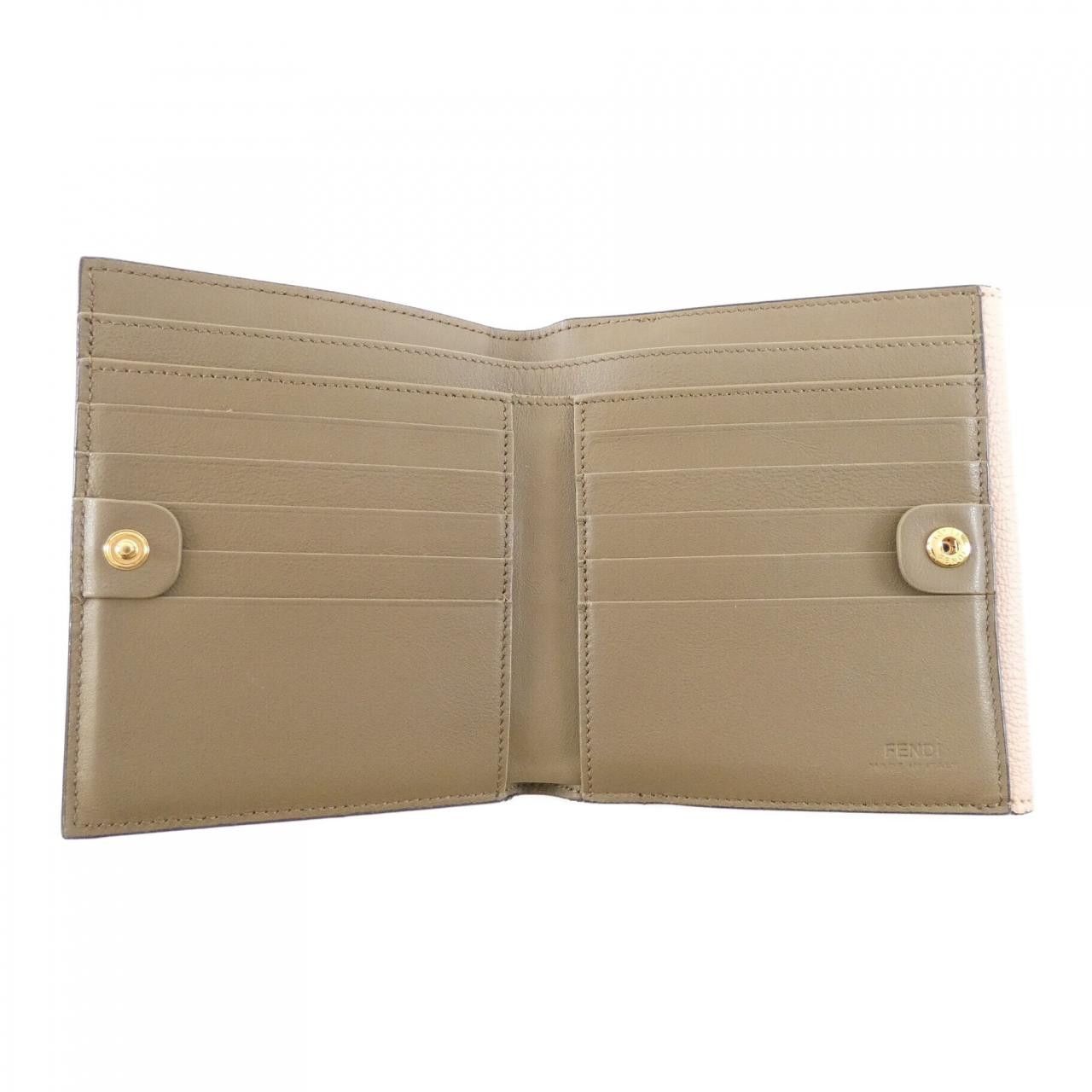Fendi Fendi Fendi Peekaboo Calf Wallet Leather Short Wallet 8M0438A91B DUTY FREE for USA Size ONE SIZE - 5 Thumbnail