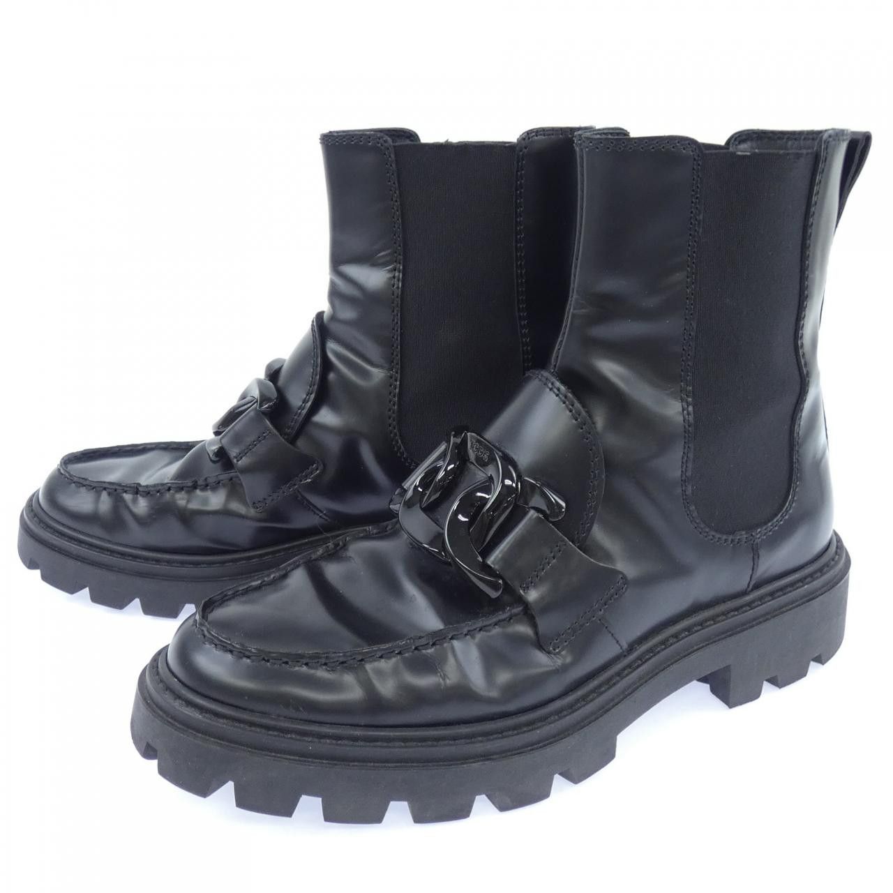 Tod's Tod's Tod's Leather Boots Leather Shoes DUTY FREE for USA Size ONE SIZE - 3 Thumbnail