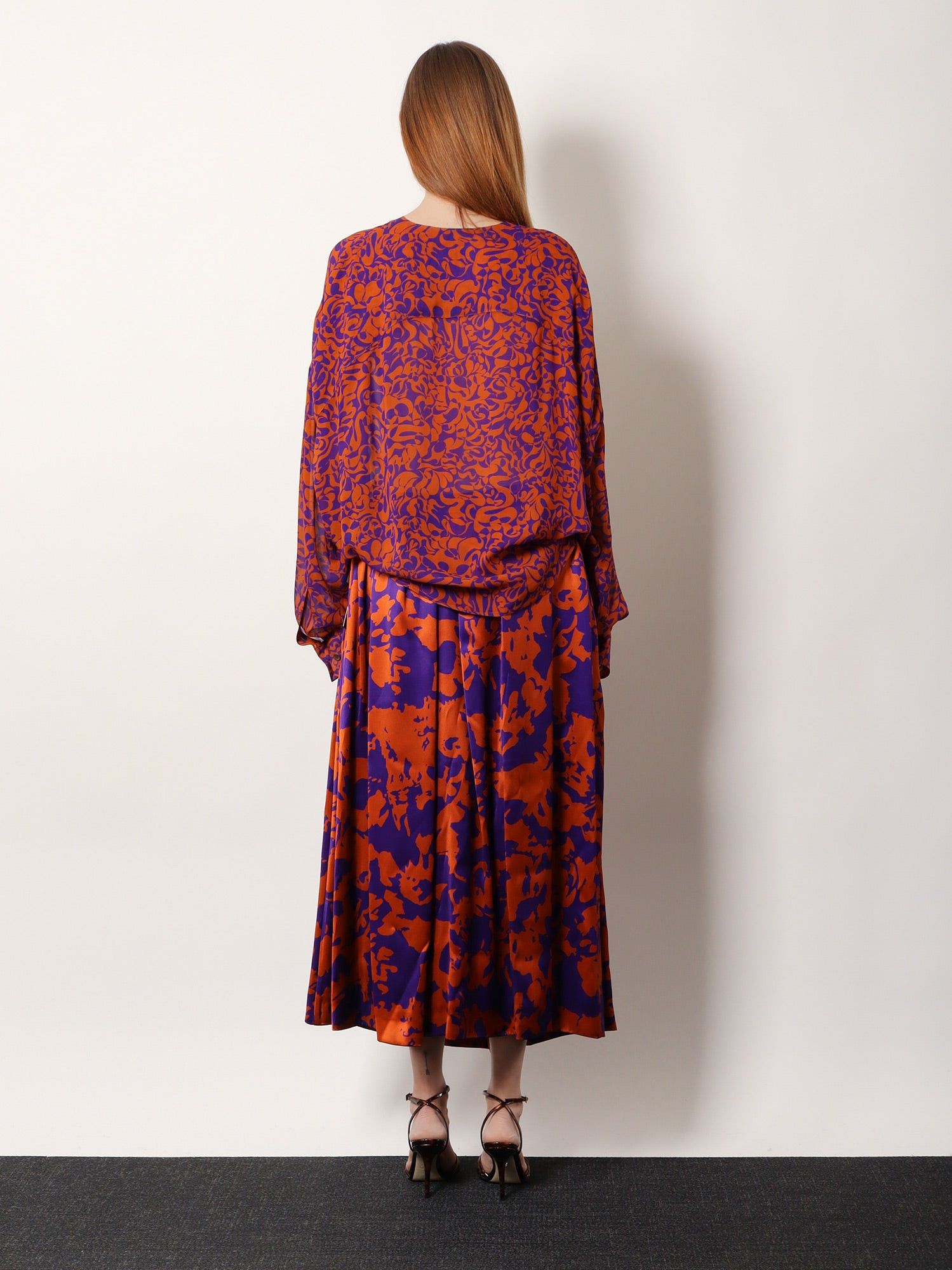 Dries Van Noten Camiel Cotton Shirt With Multicolor Print Size L / US 10 / IT 46 - 3 Thumbnail