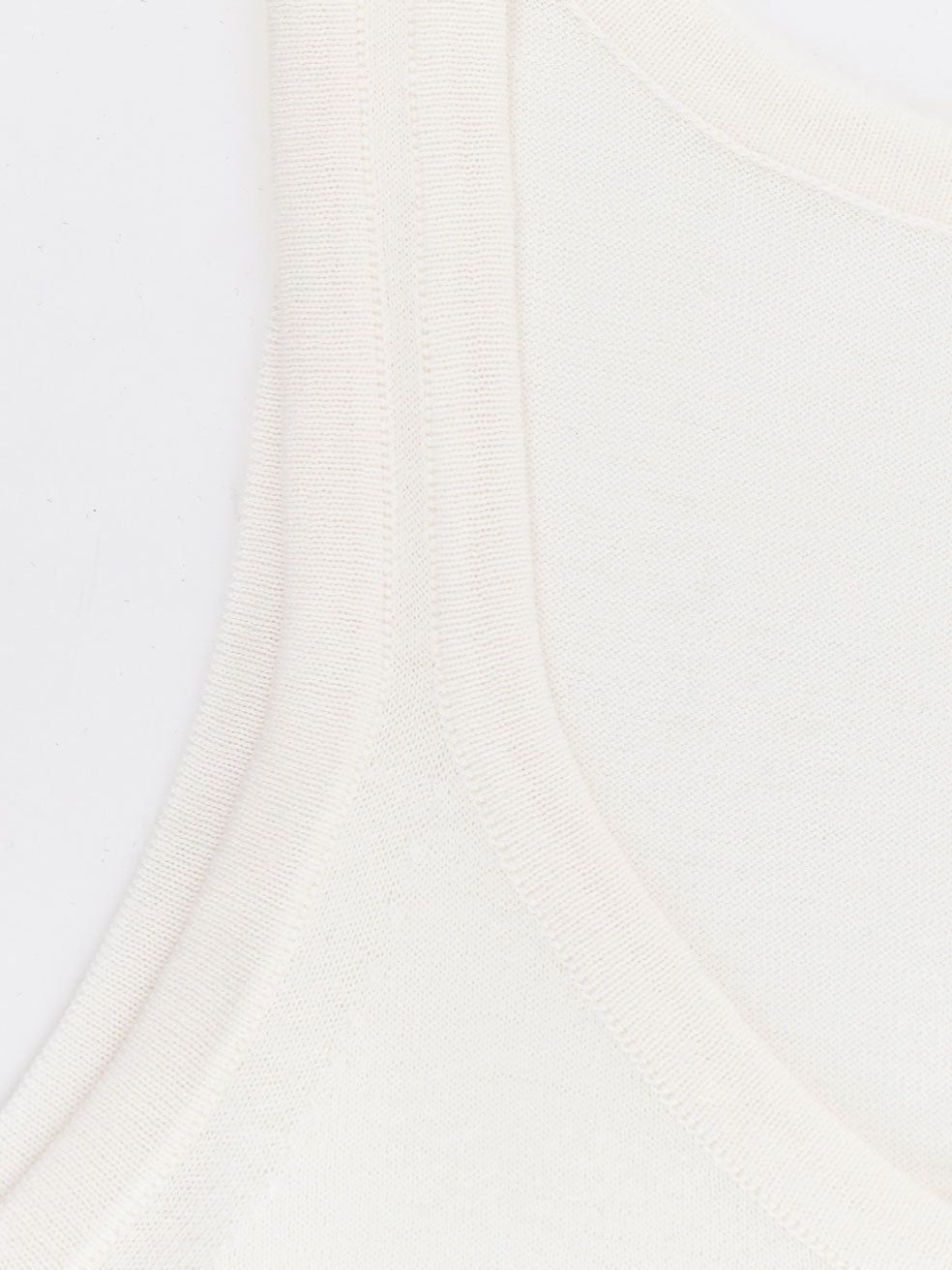 Max Mara Mxpumano Cotton Tank Top Size L / US 10 / IT 46 - 3 Thumbnail