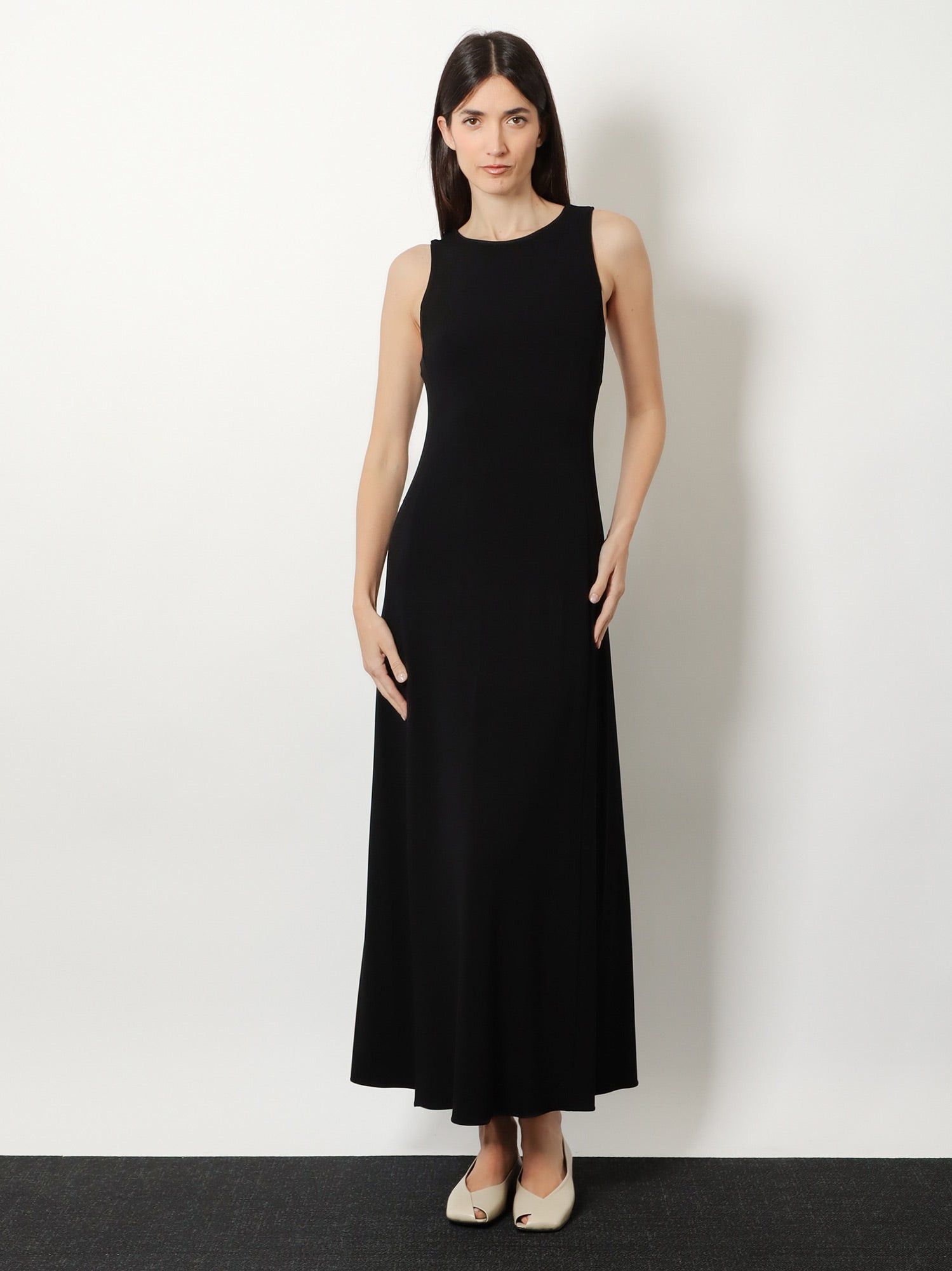 Max Mara Mxppania Stretch Viscose Long Dress Size S / US 4 / IT 40 - 4 Thumbnail