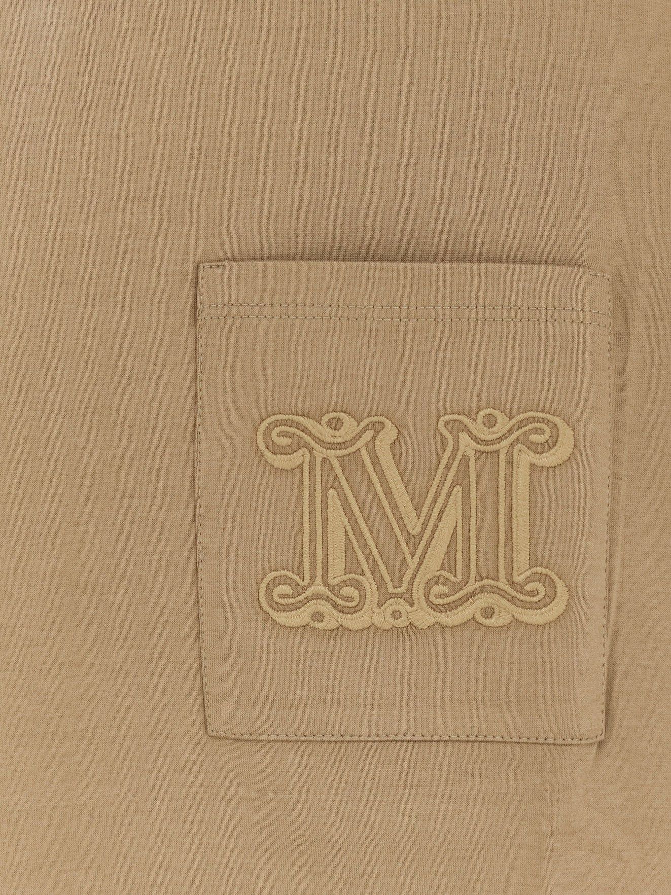 Max Mara Papaia Cotton T-Shirt Size M / US 6-8 / IT 42-44 - 3 Thumbnail