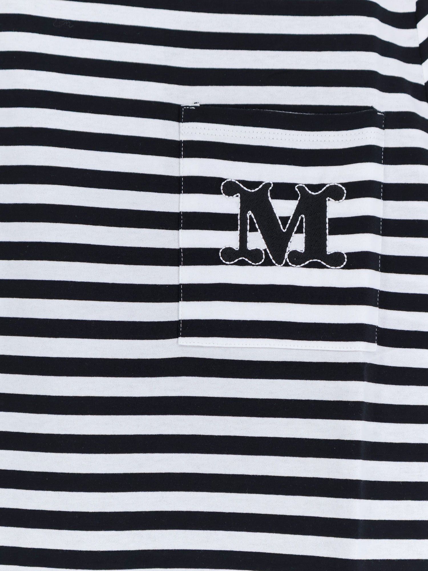 Max Mara Mxmoboli Cotton T-Shirt Size XS / US 0-2 / IT 36-38 - 3 Thumbnail