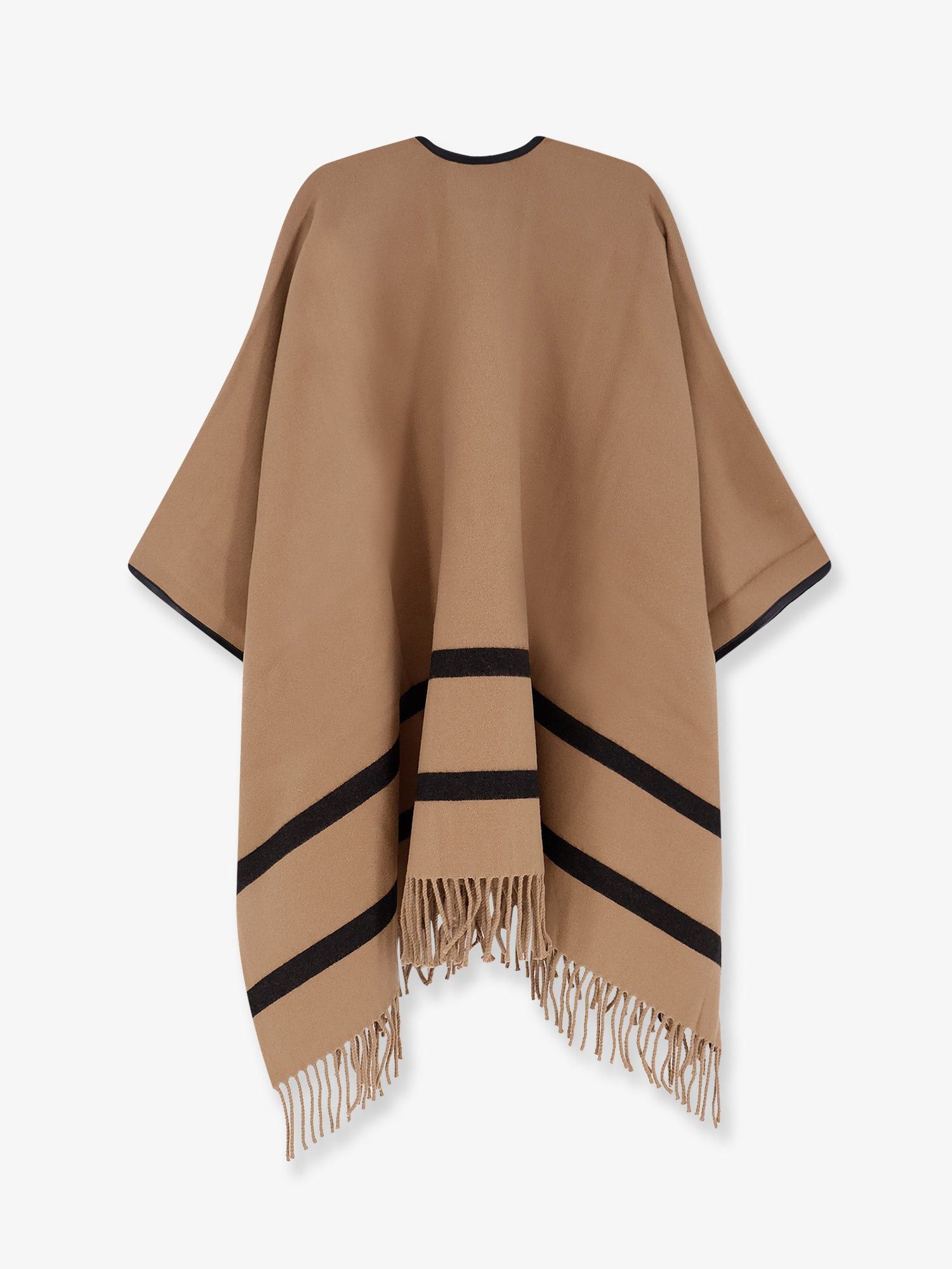 Max Mara Mxaaris Wool Cape Size ONE SIZE - 2 Thumbnail