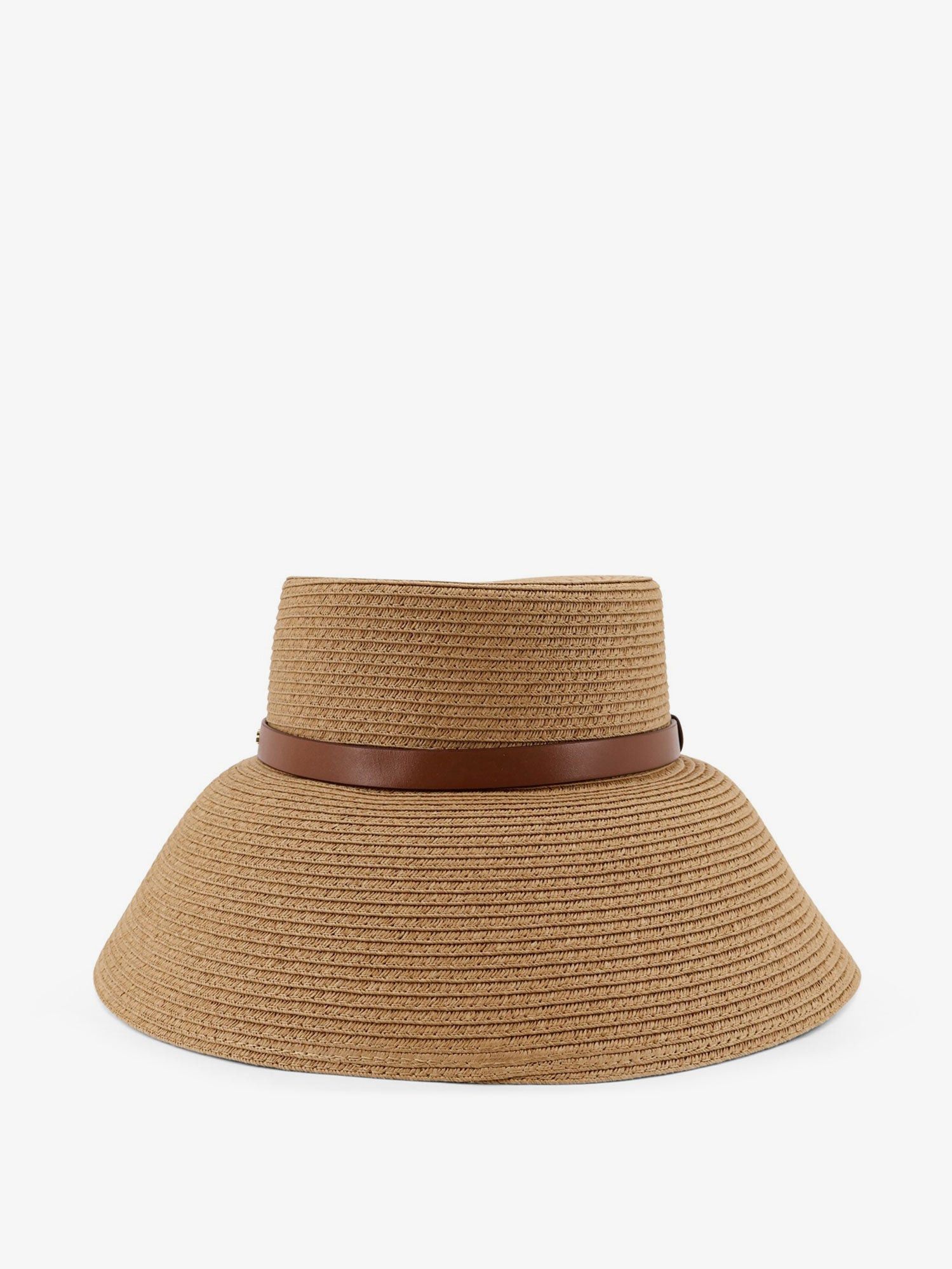 Max Mara Wide-Brimmed Hat With Metal Logo On The Front Size ONE SIZE - 3 Thumbnail