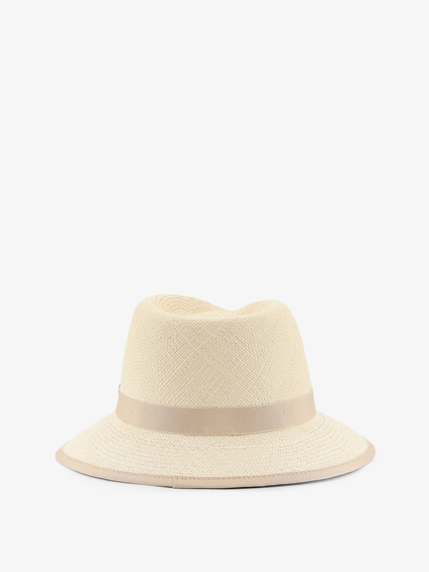 Max Mara Mxadolmen Panama Straw Hat Size ONE SIZE - 3 Thumbnail