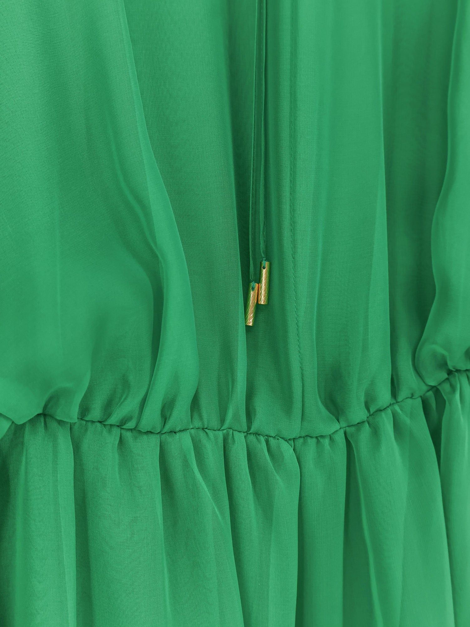 Alberta Ferretti Silk Long Dress Size M / US 6-8 / IT 42-44 - 3 Thumbnail