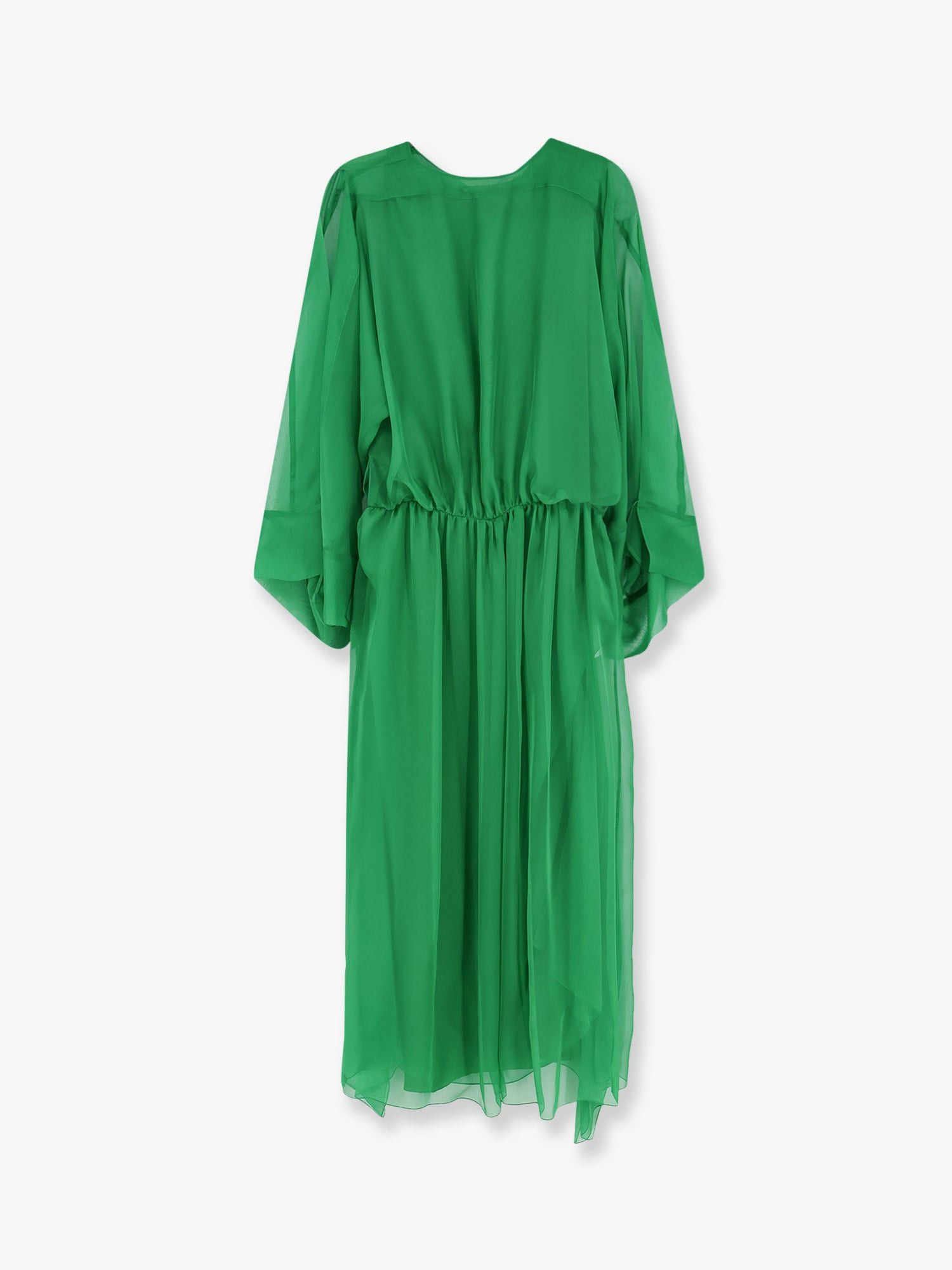 Alberta Ferretti Silk Long Dress Size M / US 6-8 / IT 42-44 - 2 Thumbnail
