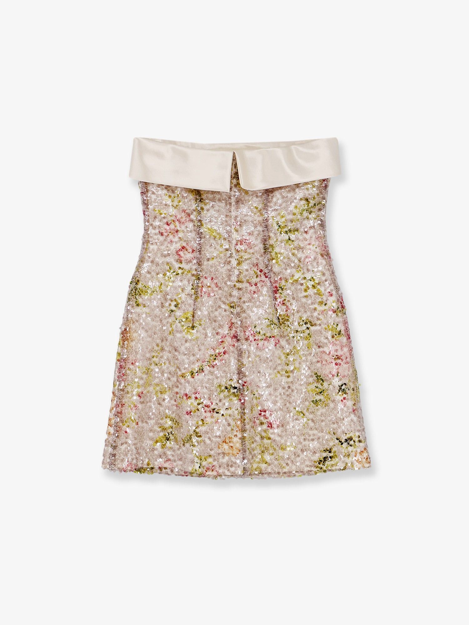 Alberta Ferretti Mini Dress With Sequins Size M / US 6-8 / IT 42-44 - 2 Thumbnail