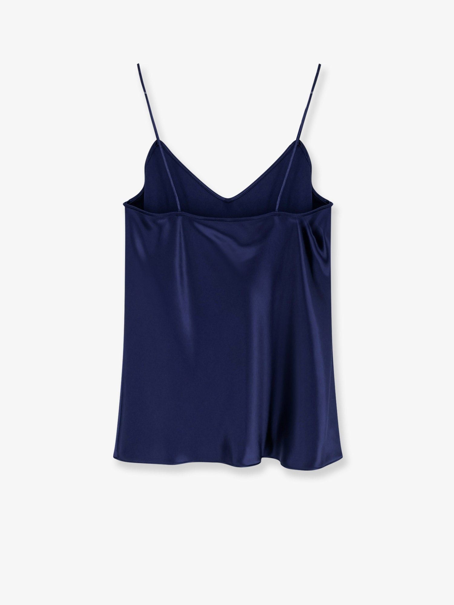 Alberta Ferretti Satin Top Size M / US 6-8 / IT 42-44 - 2 Thumbnail