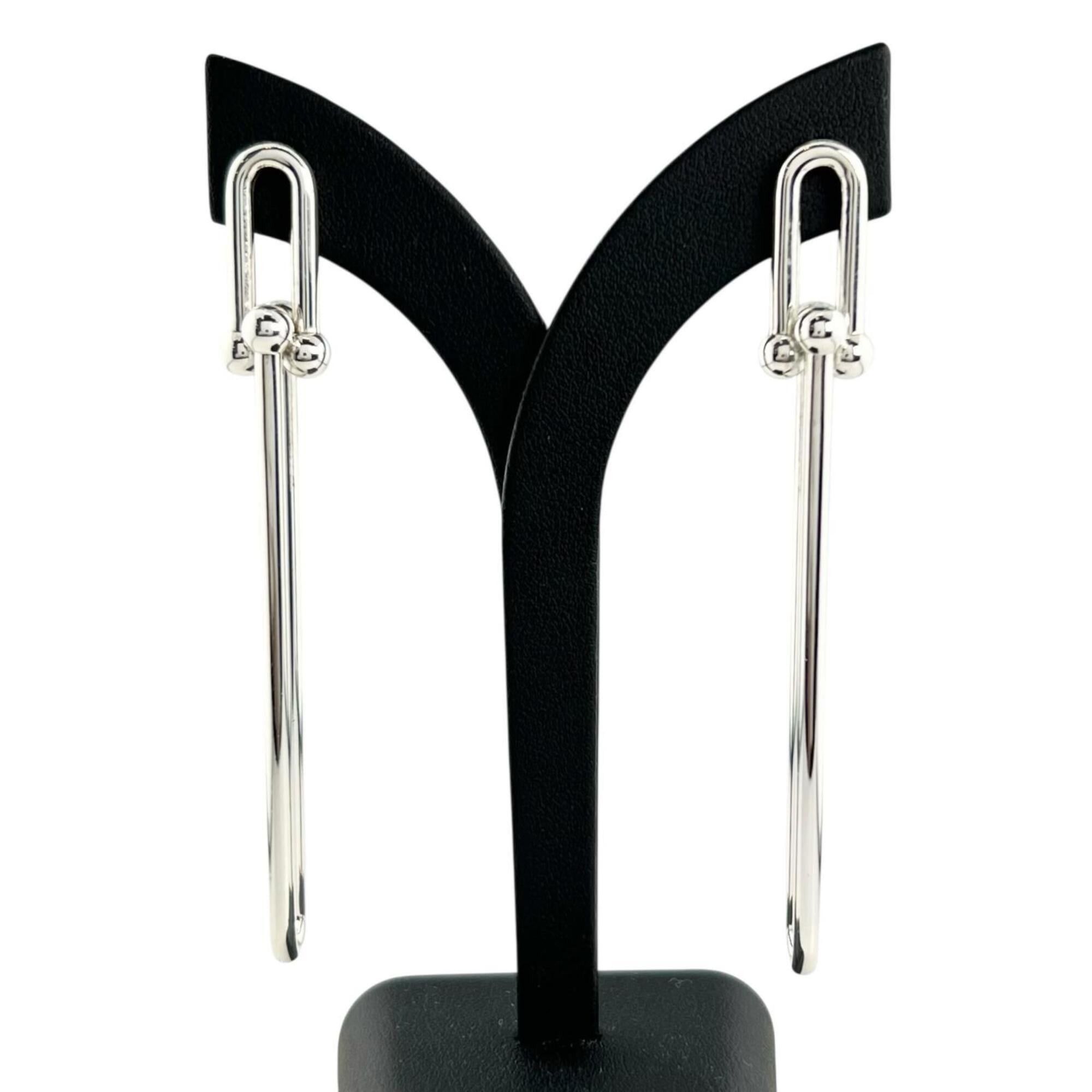 Tiffany & Co. TIFFANY&Co. Tiffany HardWear Double Long Link Earrings, AG925 Sterling Silver, Made in Italy, Weight: 20g, Women's. Size ONE SIZE - 2 Thumbnail