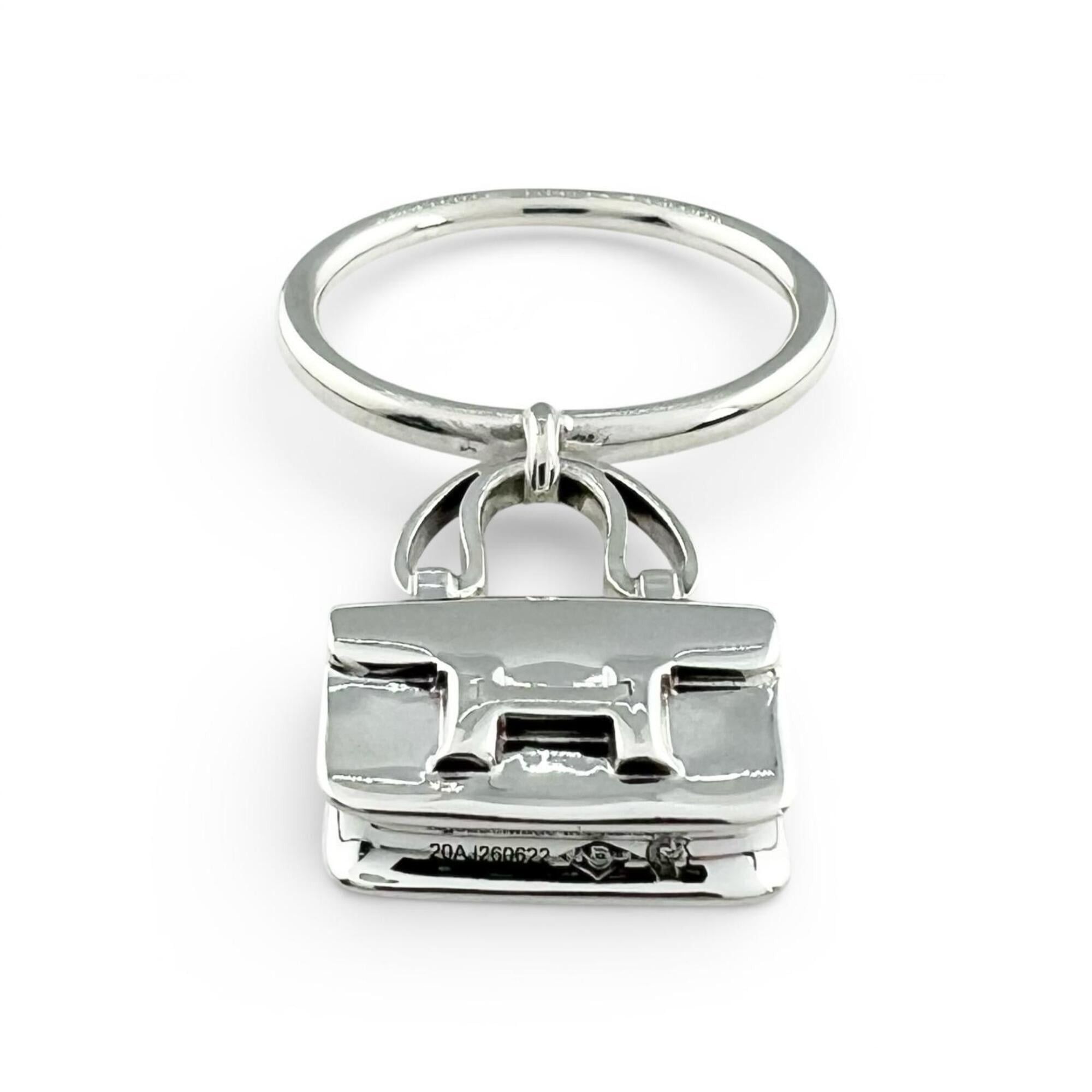 Hermes HERMES Amulette Constance Ring, AG925, 2020 model, Silver, Size 54, Made in France, Weight: 6.8g, Women's. Size ONE SIZE - 2 Thumbnail