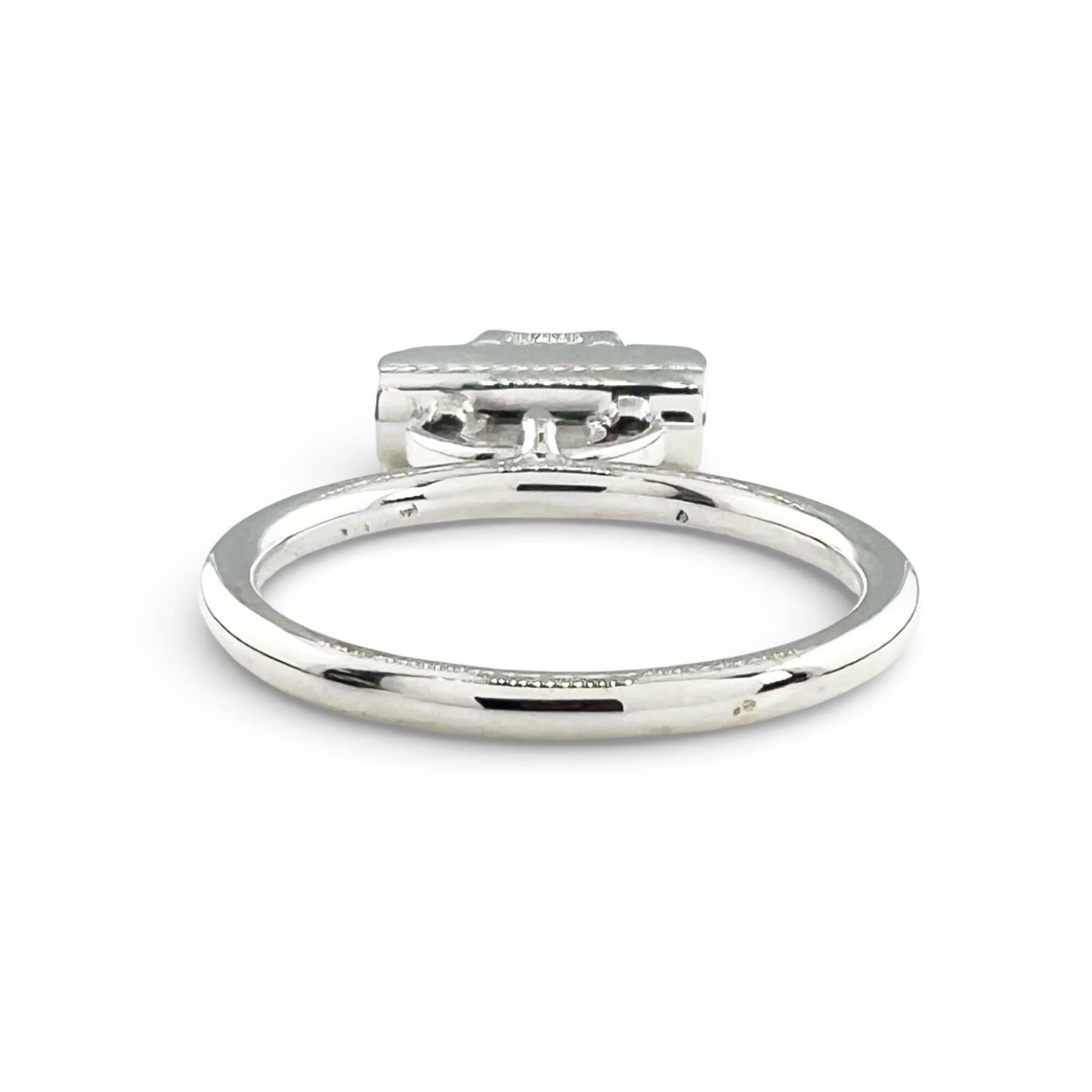 Hermes HERMES Amulette Constance Ring, AG925, 2020 model, Silver, Size 54, Made in France, Weight: 6.8g, Women's. Size ONE SIZE - 4 Thumbnail