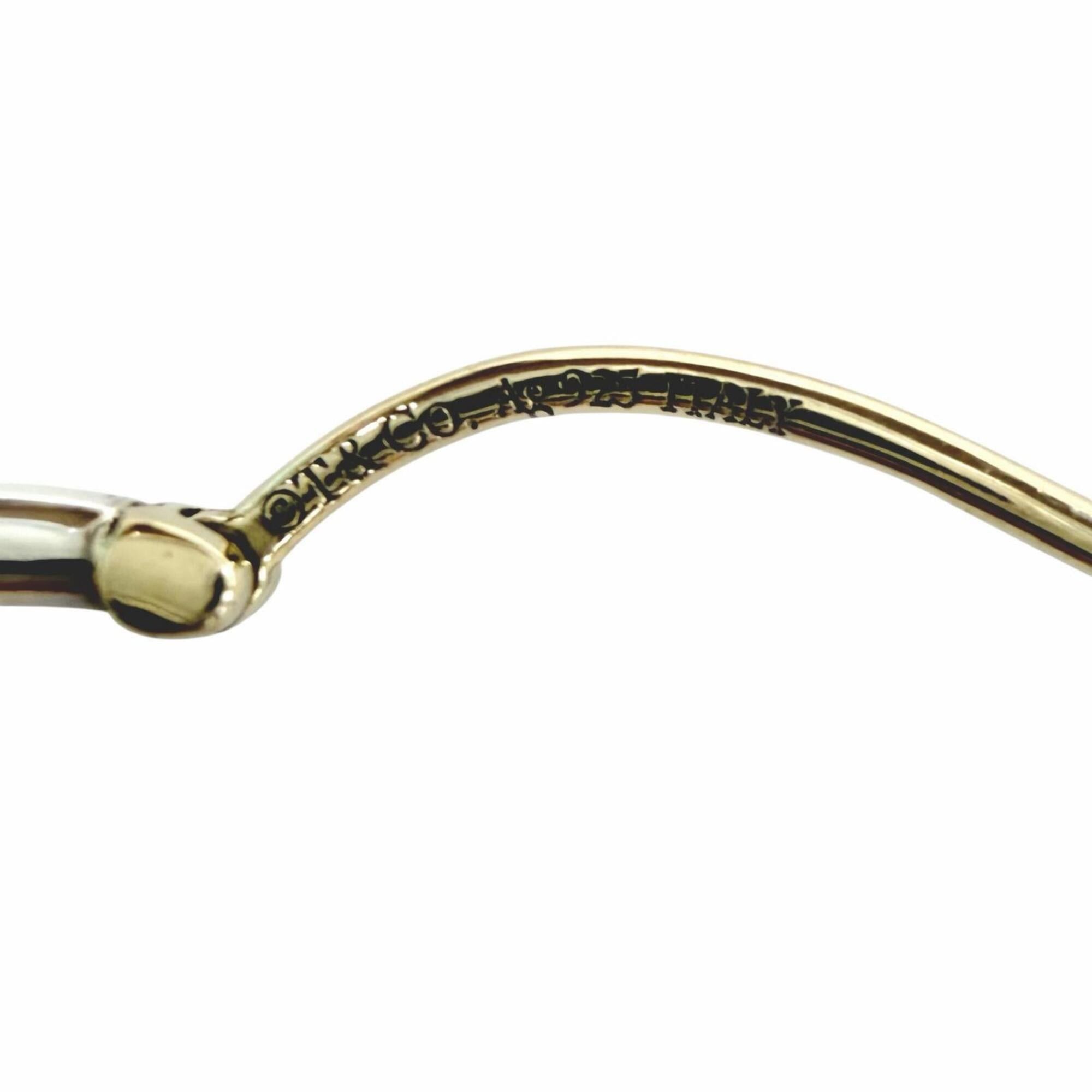 Tiffany & Co. TIFFANY&Co. Tiffany HardWear Pearl Hoop Earrings, 925 Sterling Silver with Freshwater Pearls, and Gold, Comes Box Dust Bag, Made in Italy, Weight: 5.5g, Women's. Size ONE SIZE - 8 Thumbnail