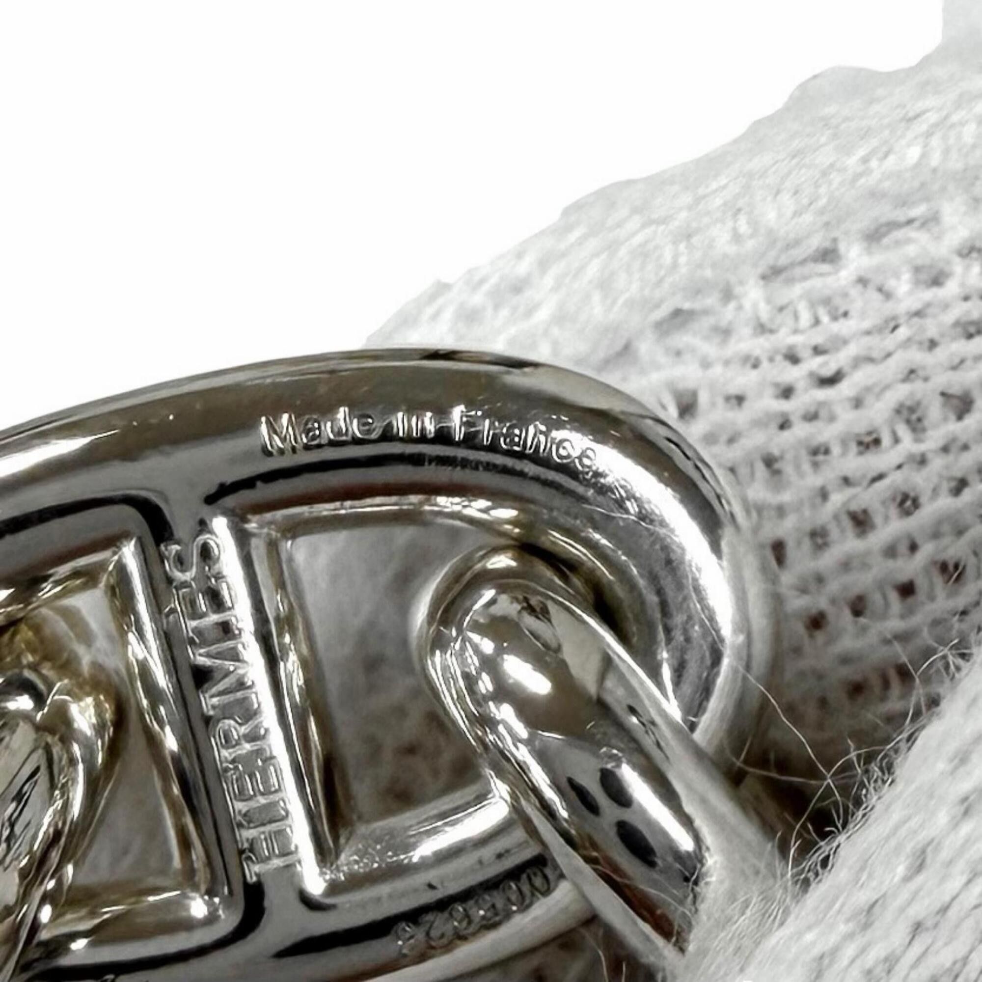 Hermes HERMES Chaine d'Ancre MM 925 Bracelet, 14 links, Silver, with Case, Made in France, Weight: 53.2g, Women's. Size ONE SIZE - 8 Thumbnail
