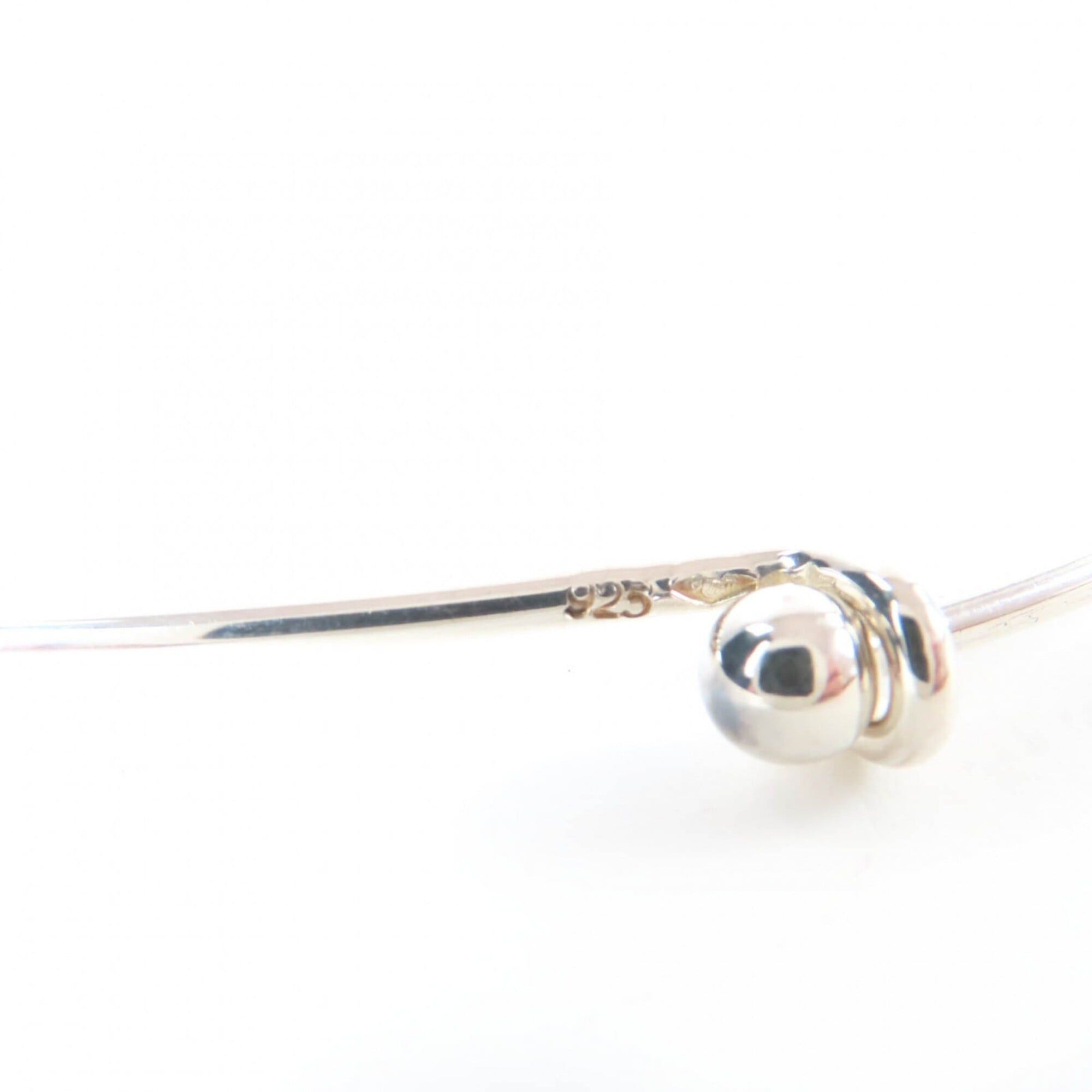 Chanel CHANEL 925 Camellia Logo Choker Necklace, Silver, Weight 14.0g, Women's Accessory Size ONE SIZE - 6 Thumbnail