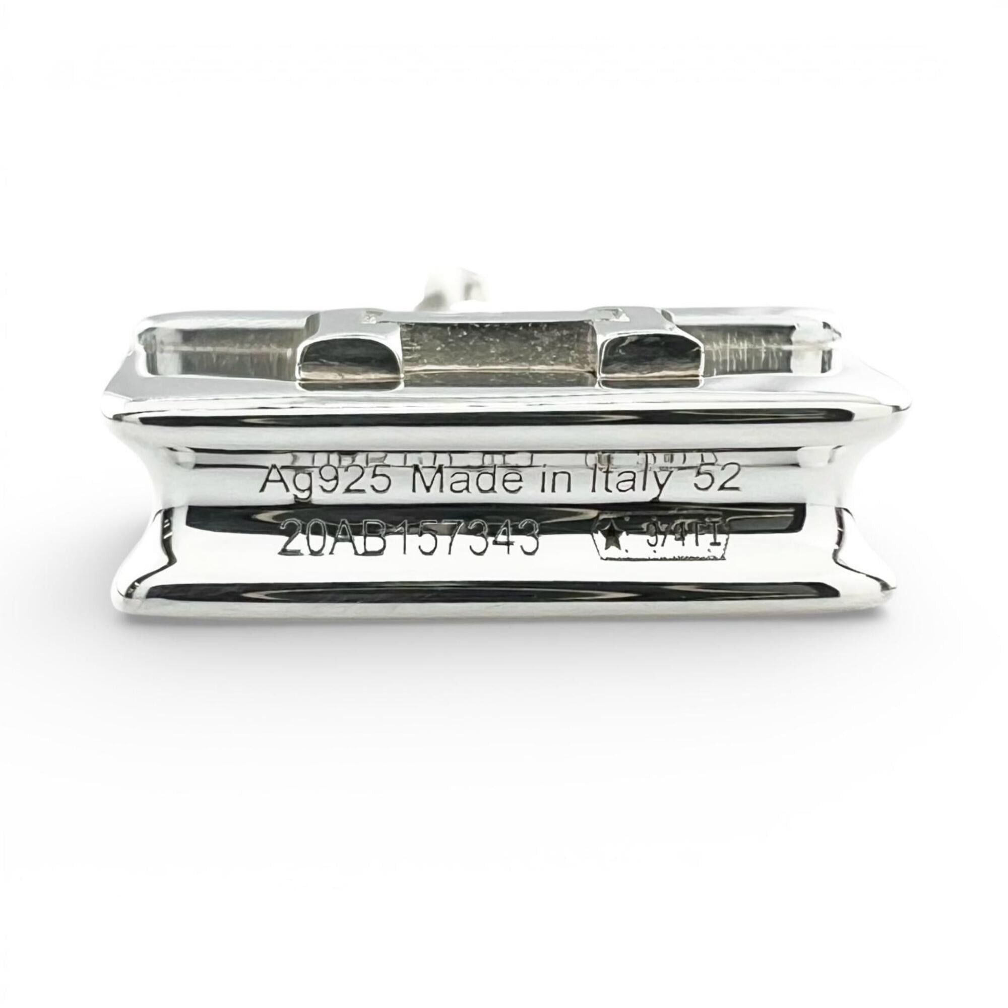 Hermes HERMES Amulette Constance Ring, AG925, 2020 model, Silver, Size 52, Made in Italy, Weight: 6.9g, Women's. Size ONE SIZE - 6 Thumbnail