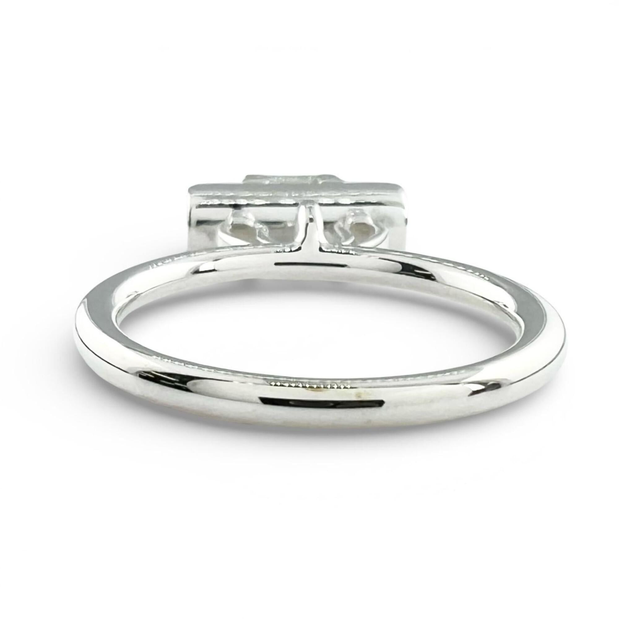 Hermes HERMES Amulette Constance Ring, AG925, 2020 model, Silver, Size 52, Made in Italy, Weight: 6.9g, Women's. Size ONE SIZE - 2 Thumbnail