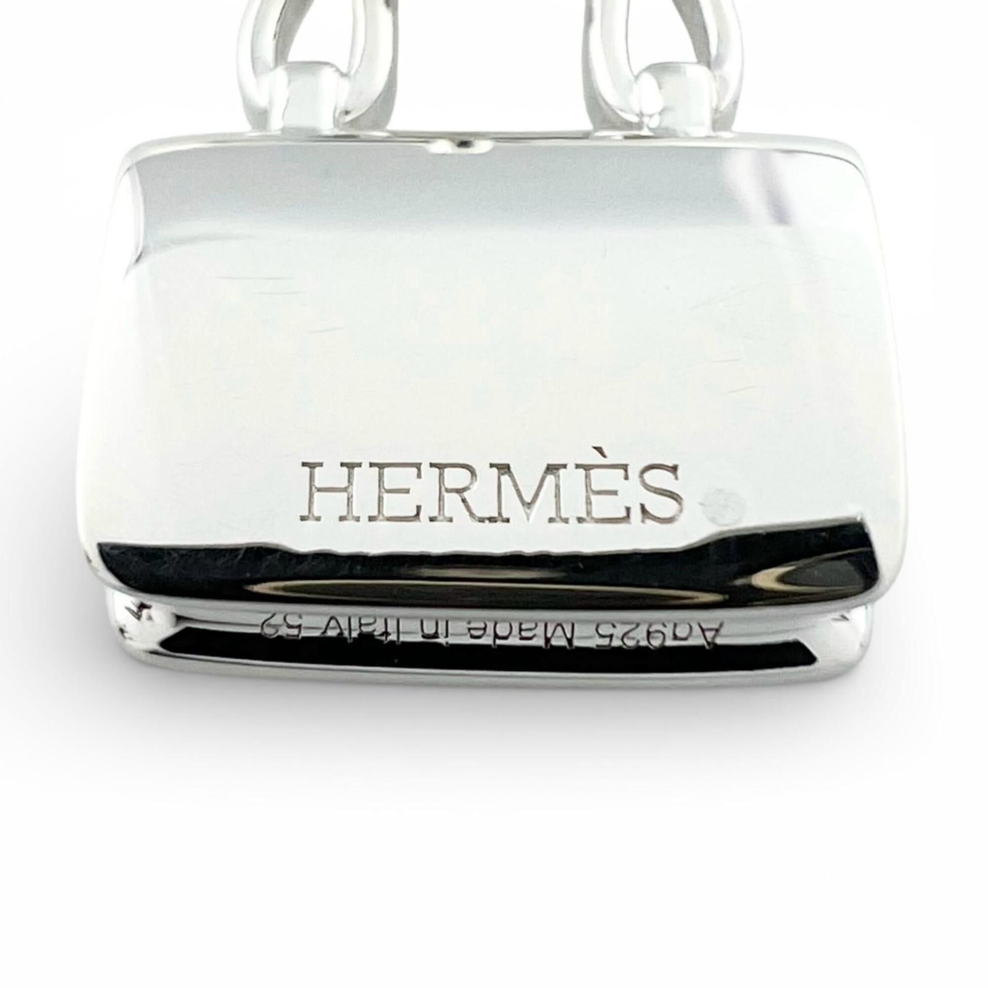 Hermes HERMES Amulette Constance Ring, AG925, 2020 model, Silver, Size 52, Made in Italy, Weight: 6.9g, Women's. Size ONE SIZE - 5 Thumbnail