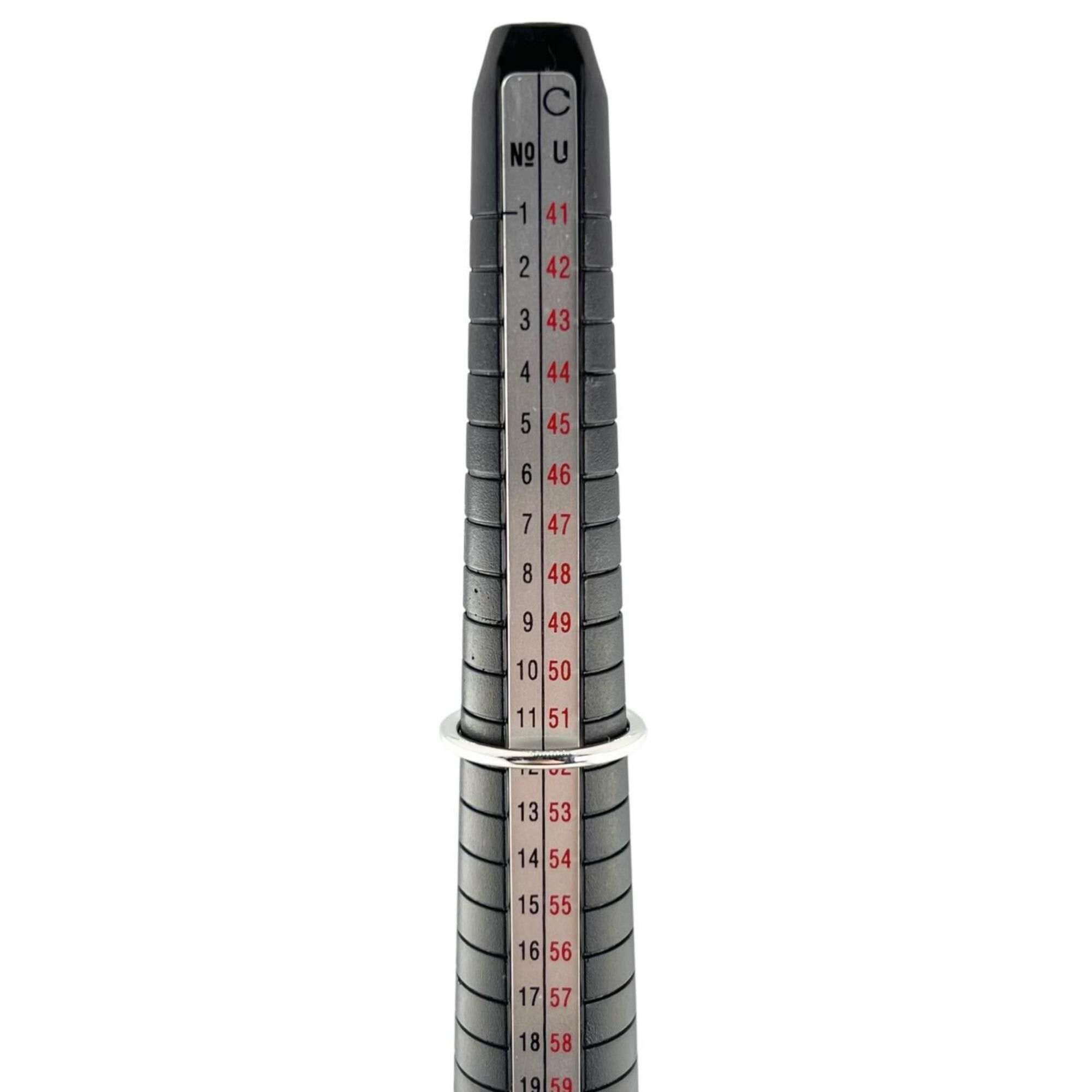 Hermes HERMES Amulette Constance Ring, AG925, 2020 model, Silver, Size 52, Made in Italy, Weight: 6.9g, Women's. Size ONE SIZE - 8 Thumbnail