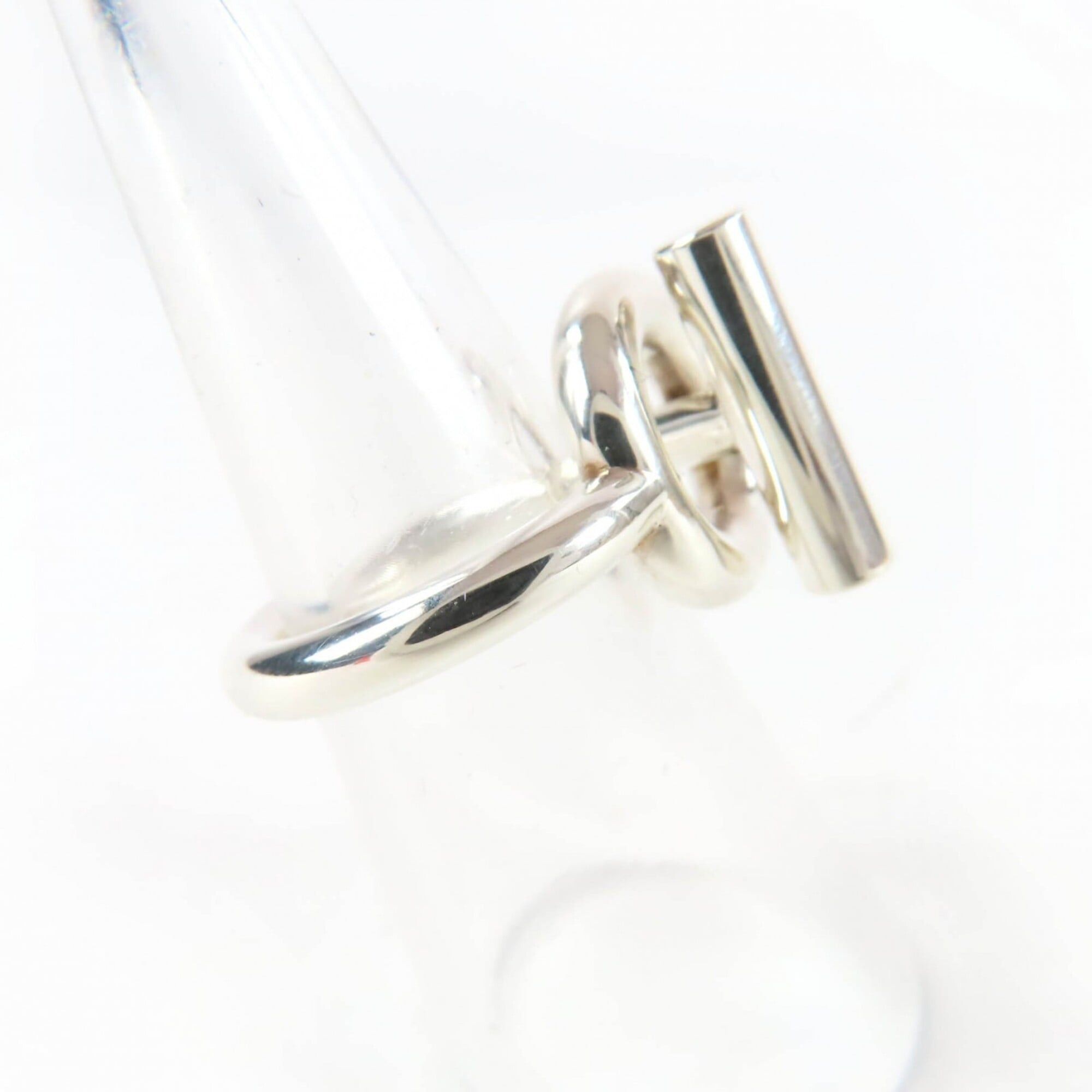 Hermes HERMES Echappé MM 925 Ring, 2024 Model, Silver, Size 48, with Case, Made in Italy, Weight 9.6g, Women's Size ONE SIZE - 5 Thumbnail