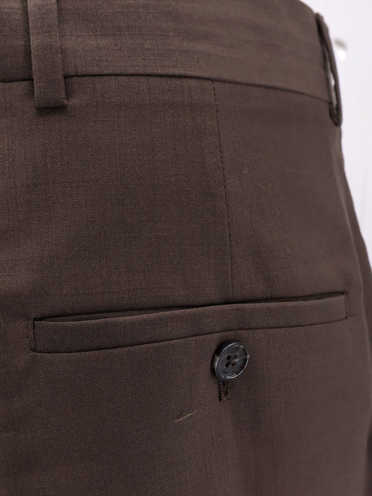 Toteme Wool Trousers With Pinces Size 28" / US 6 / IT 42 - 4 Thumbnail